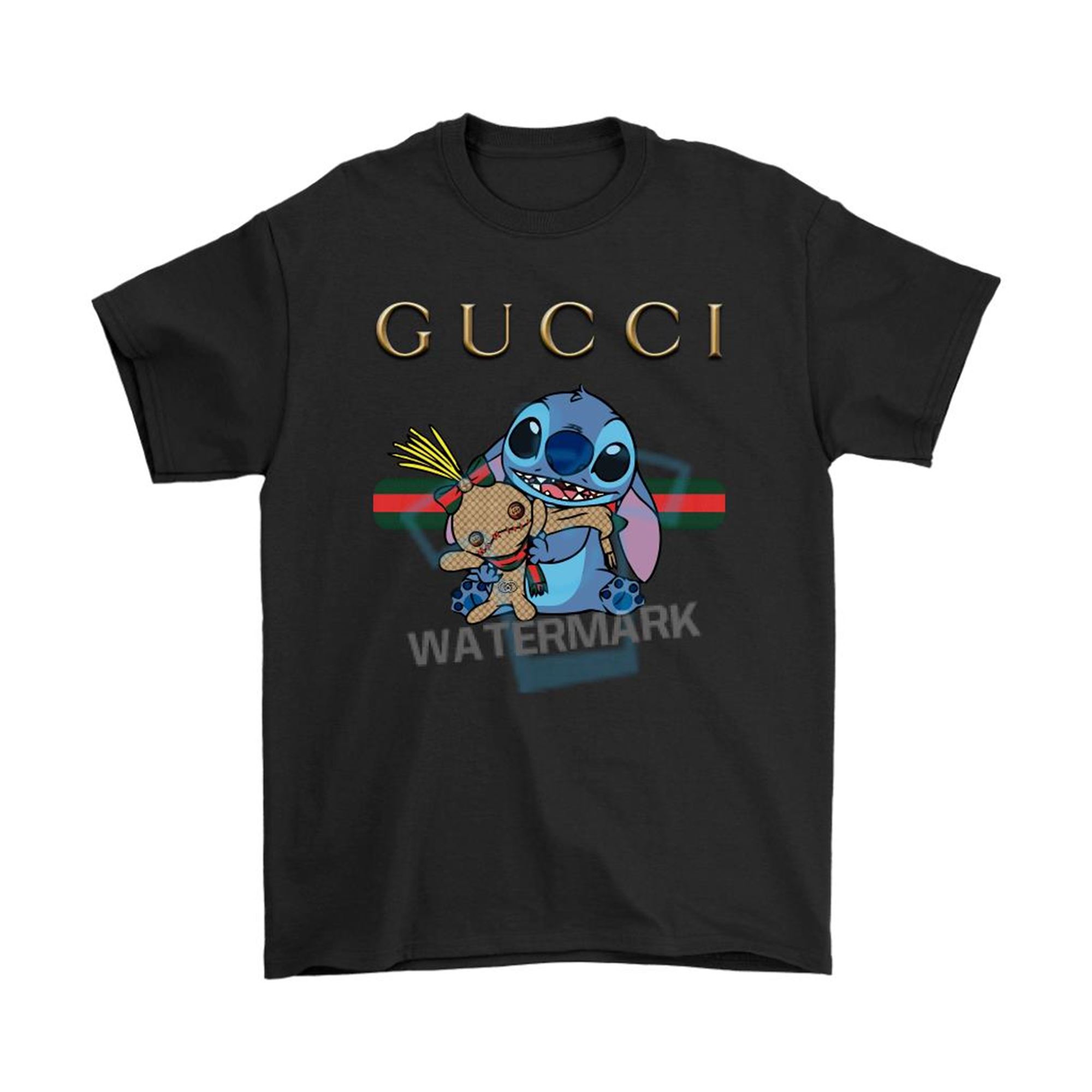 Gucci Stripe Lilo And Stitch Stay Stylish Shirts