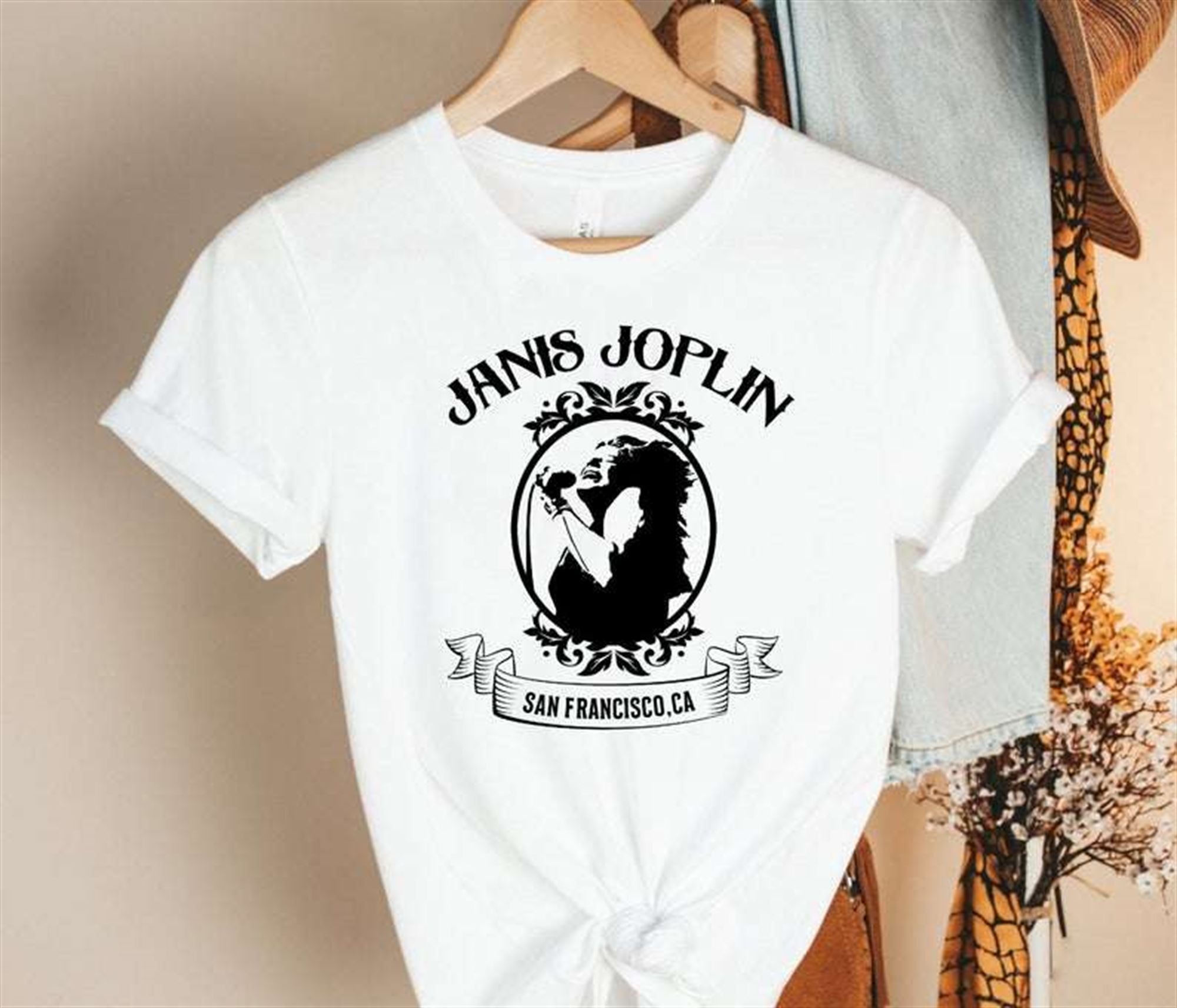 Janis Japlin Unisex T Shirt Plus Size Up To 5xl