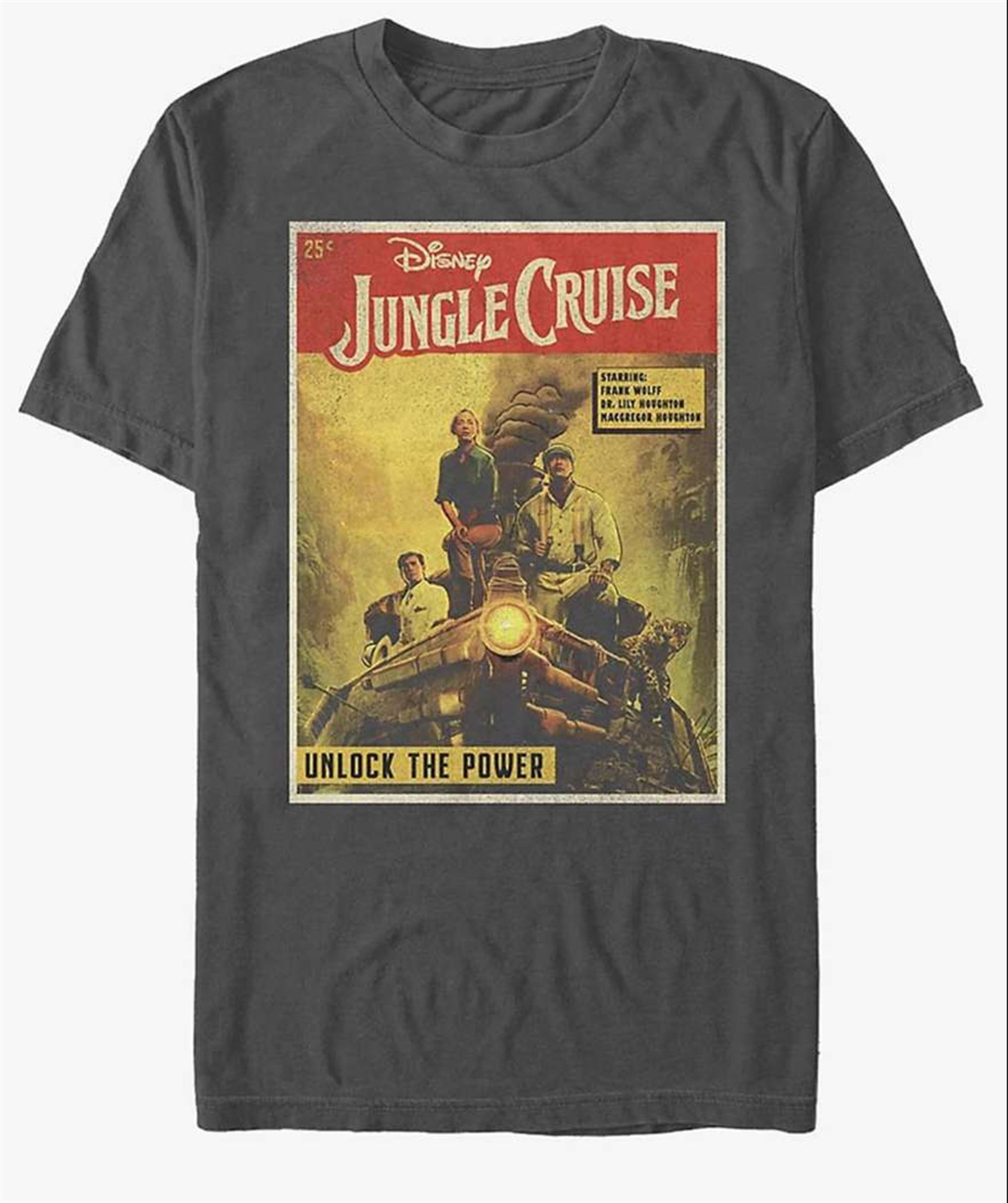 Jungle Cruise Comic Cover Disney T Shirt Size Up To 5xl
