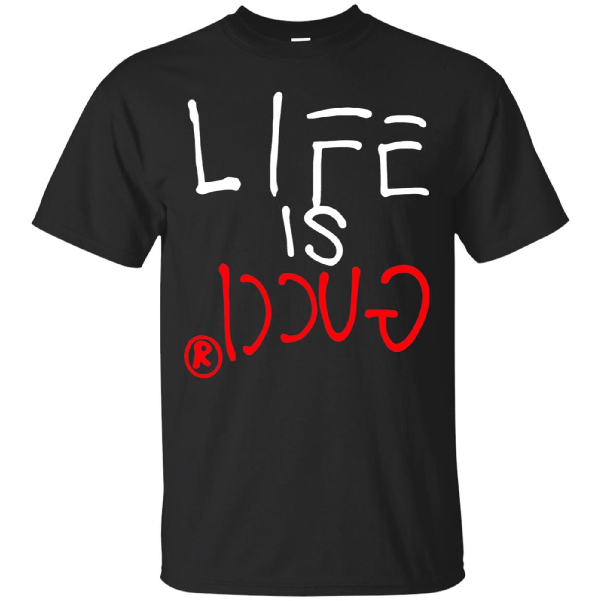 Life Is Gucci Shirt Tshirts Black