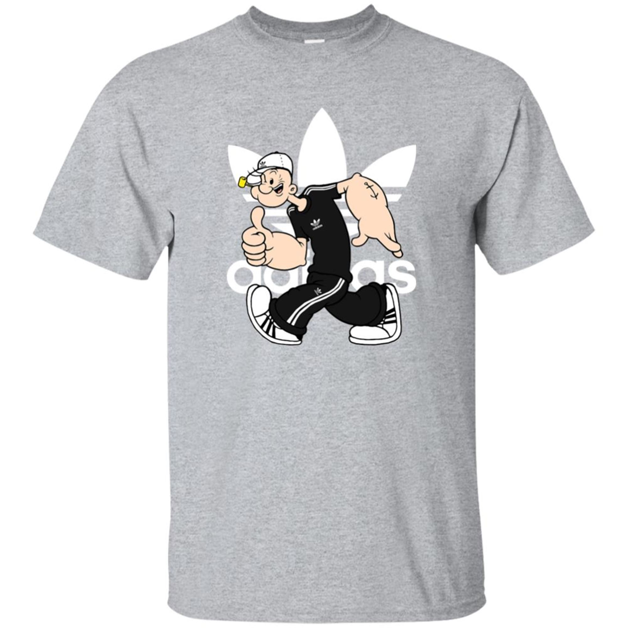 Popeye Captain Adidas Unisex T-shirt