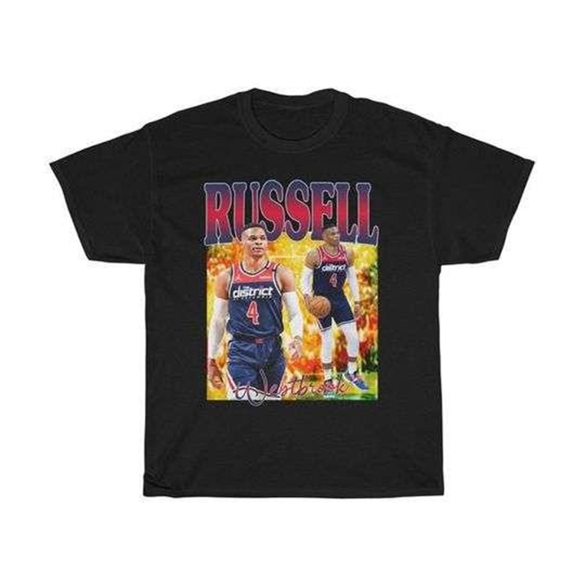 Russell Westbrook T Shirt Size Up To 5xl