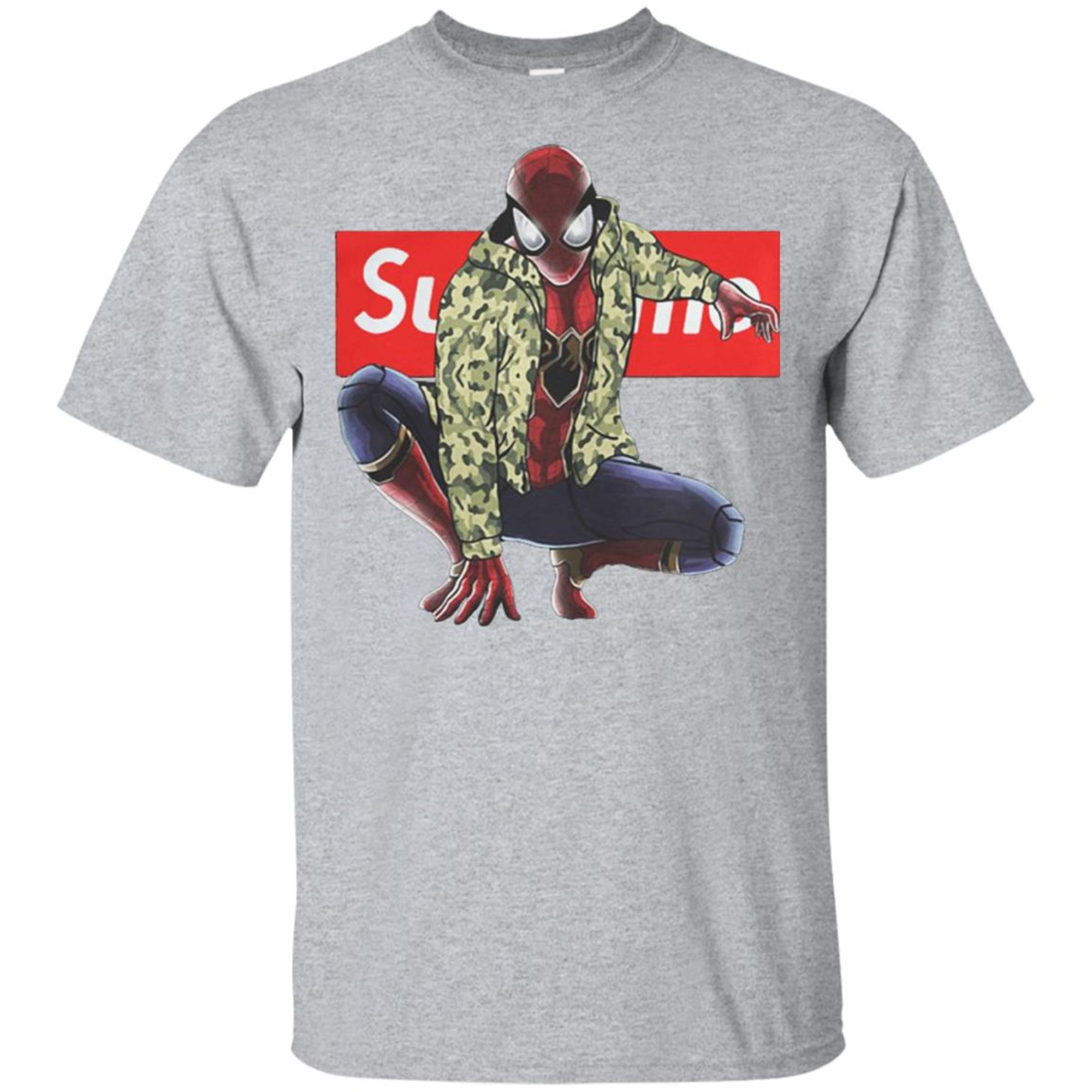 Spiderman Supreme Unisex T-shirt Shirts Black Size M