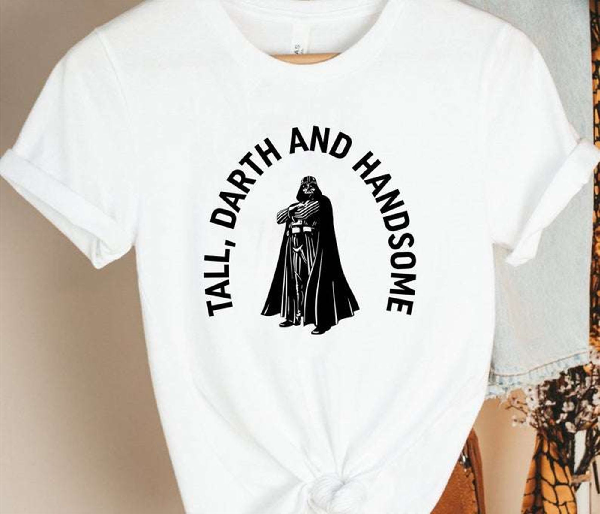 Star Wars Tall Darth And Handsome T Shirt Full Size Up To 5xl