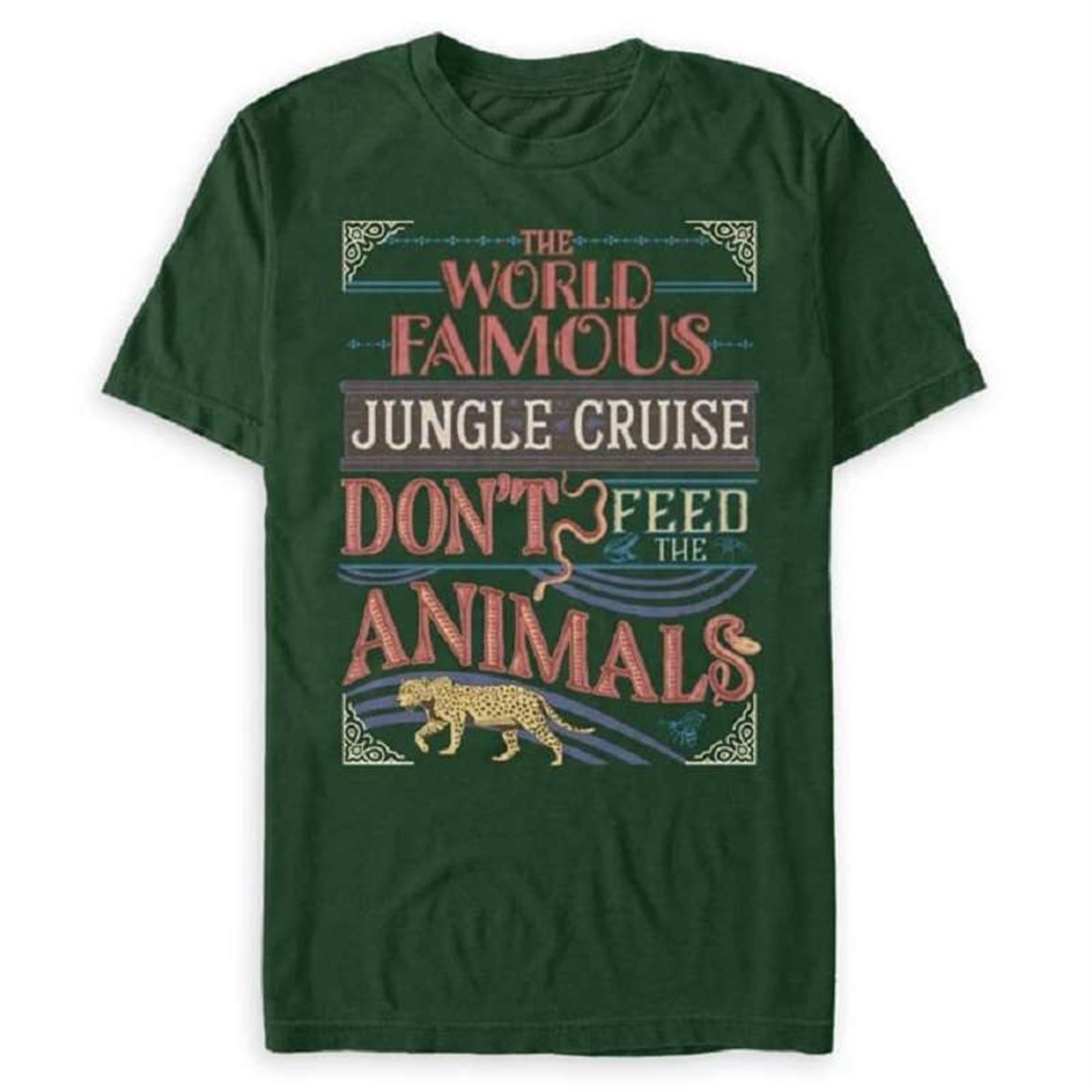 The World Famous Jungle Cruise Animals T-shirt For Adult Plus Size Up To 5xl