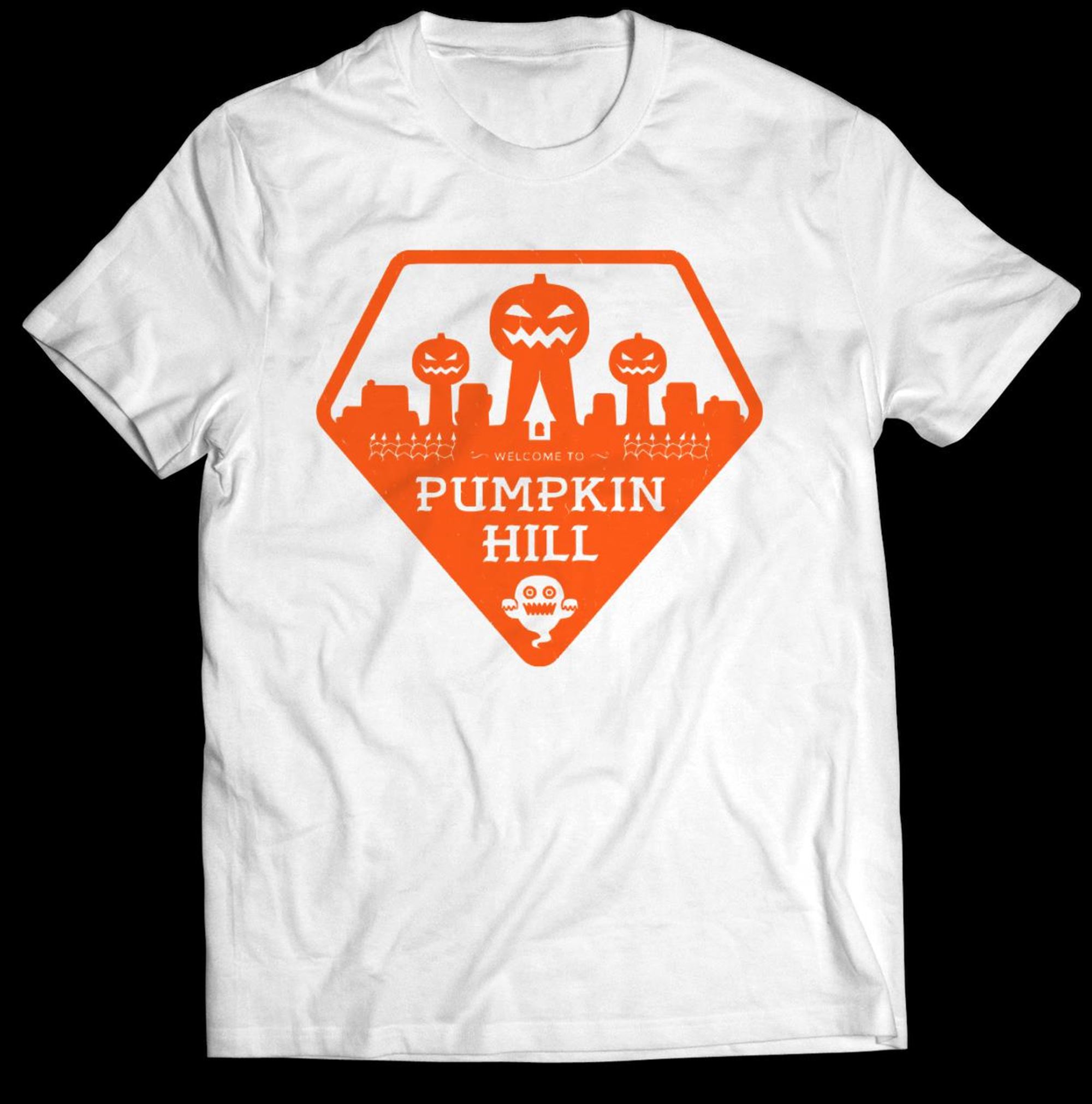 Welcome To Pumpkin Hill Halloween T-shirt Full Size Up To 5xl