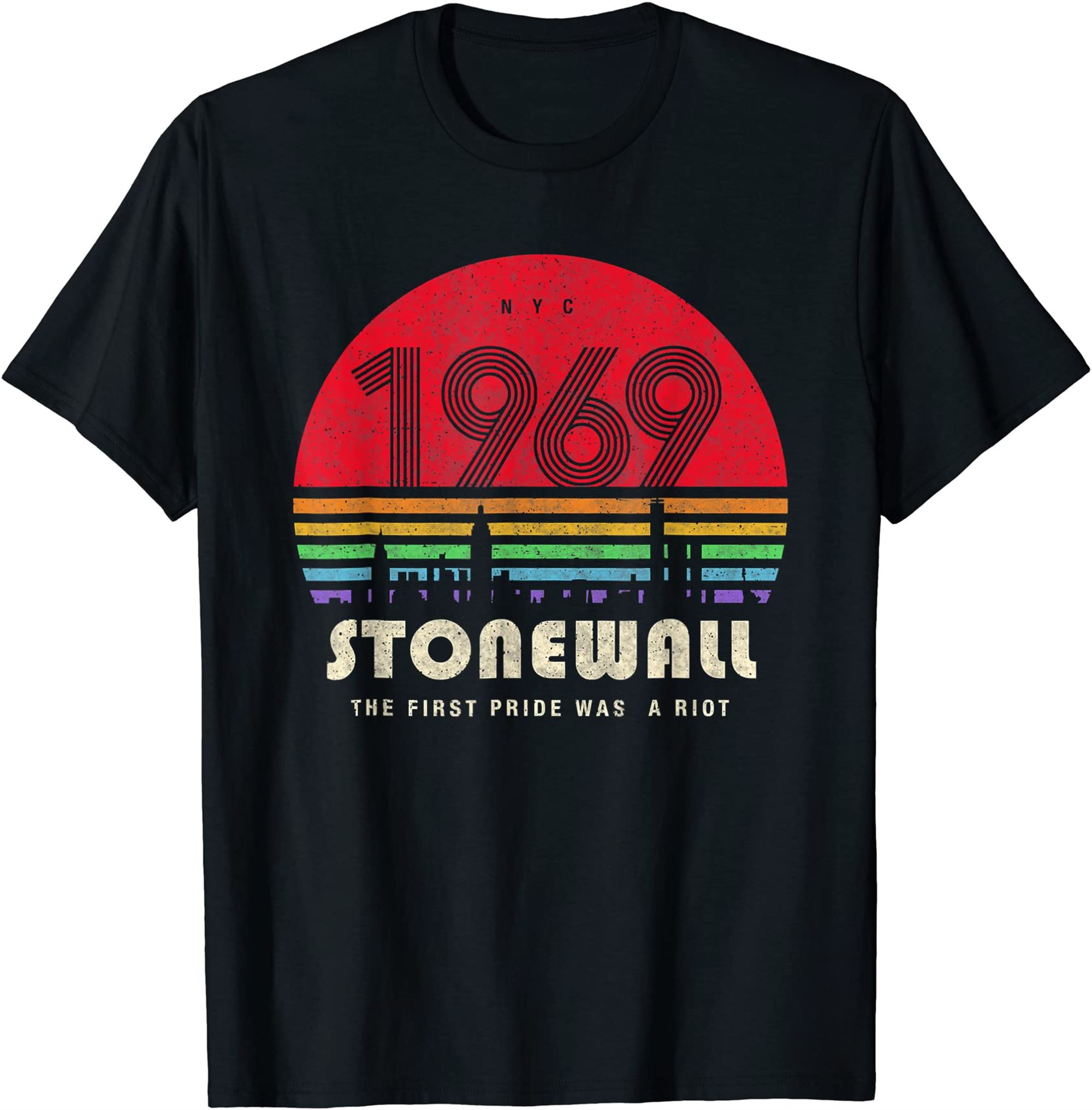 Pride 50th Anniversary Stonewall 1969 Was A Riot Lgbtq T-shirt Size Up To 5xl
