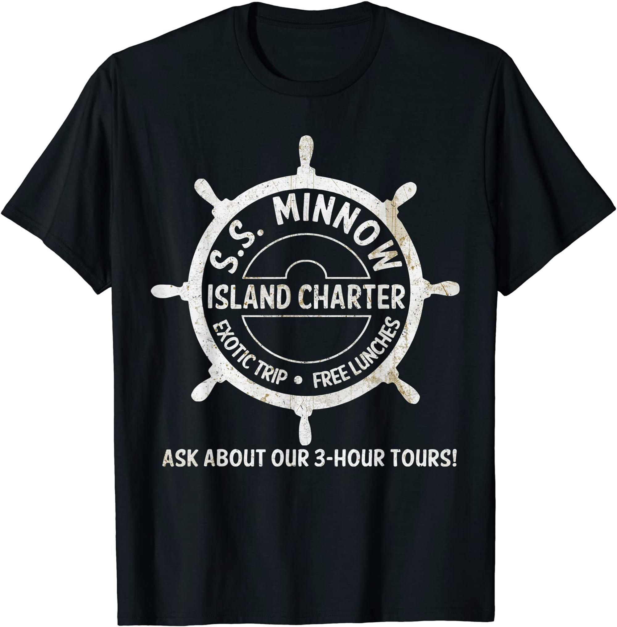 Ss Minnow Tour Vintage T-shirt Size Up To 5xl