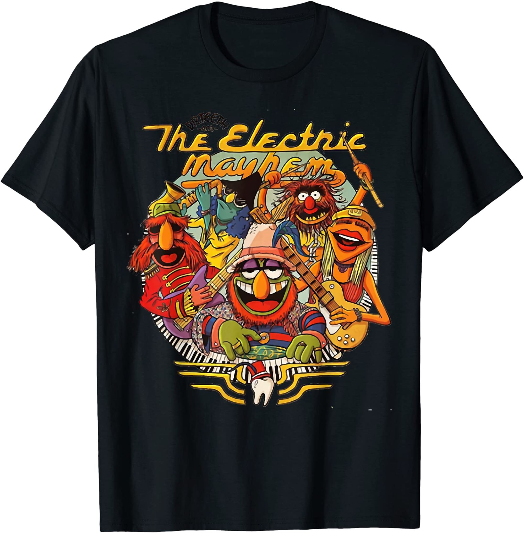 Dr Teeths And The Electric Mayhems T-shirt Size Up To 5xl