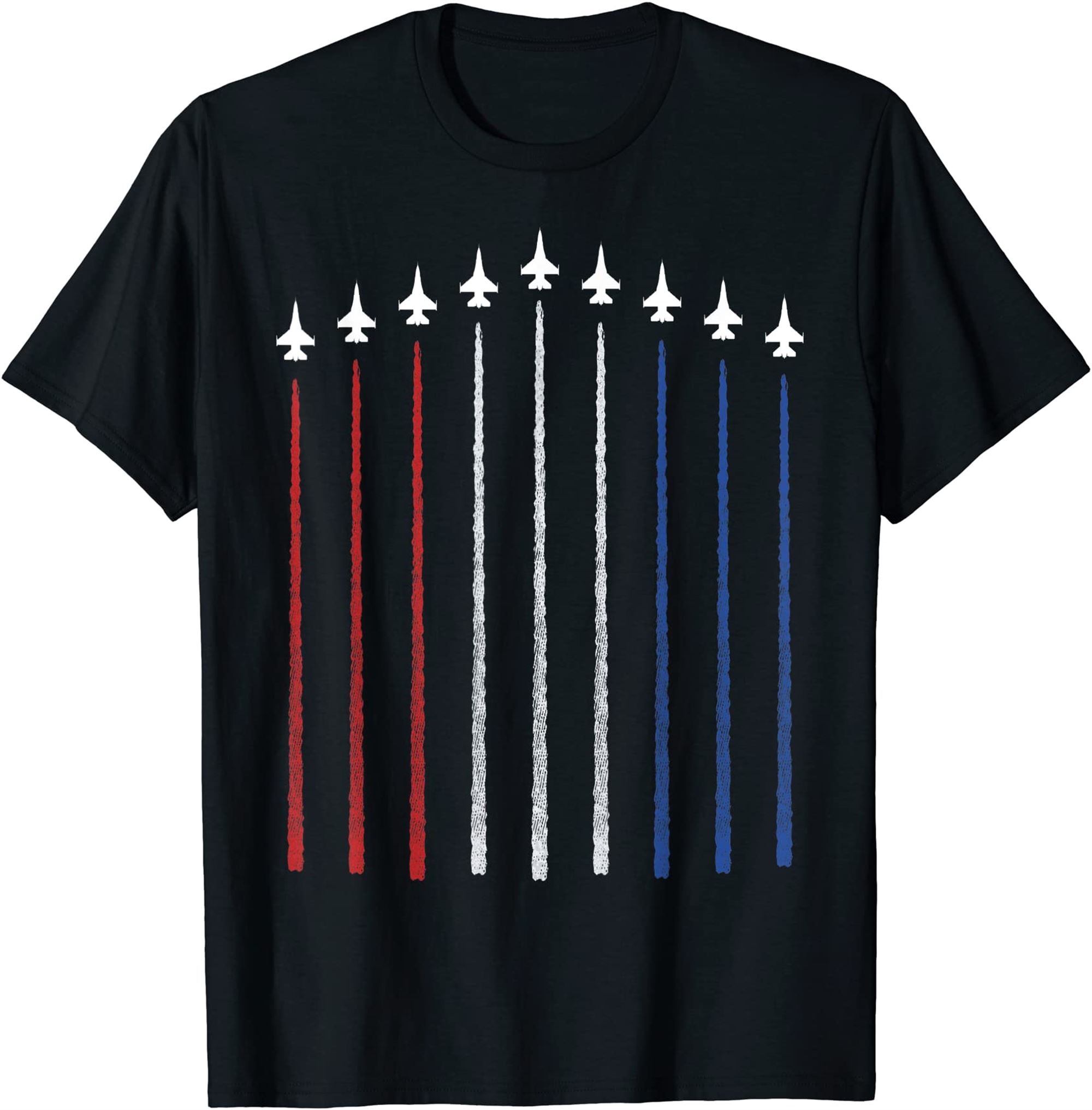 Fourth Of July 4th July Us America Fighter Kids Patriotic T-shirt Plus Size Up To 5xl
