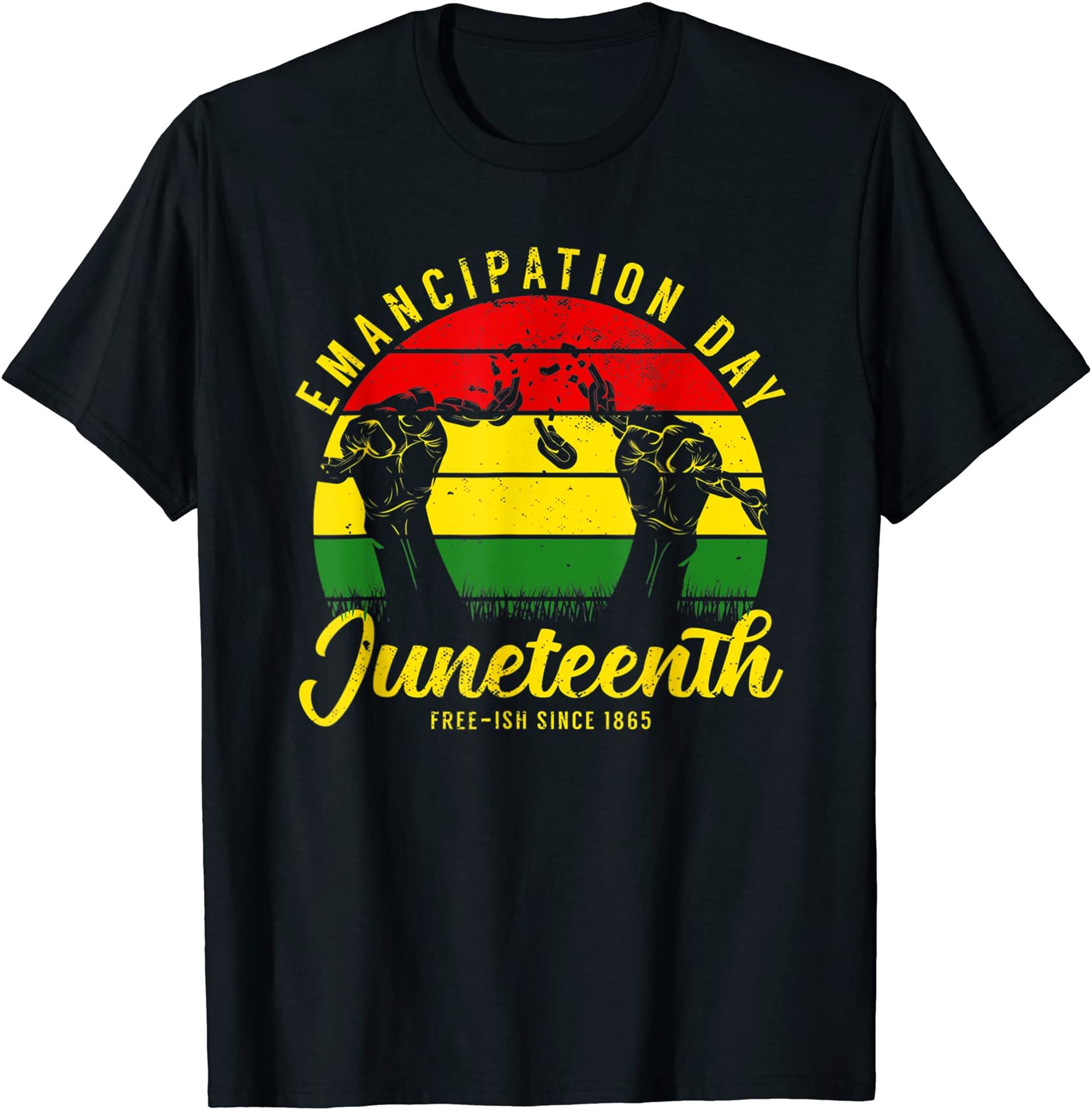 Juneteenth Emancipation Day Vintage Cool Melanin Black Pride T-shirt Full Size Up To 5xl