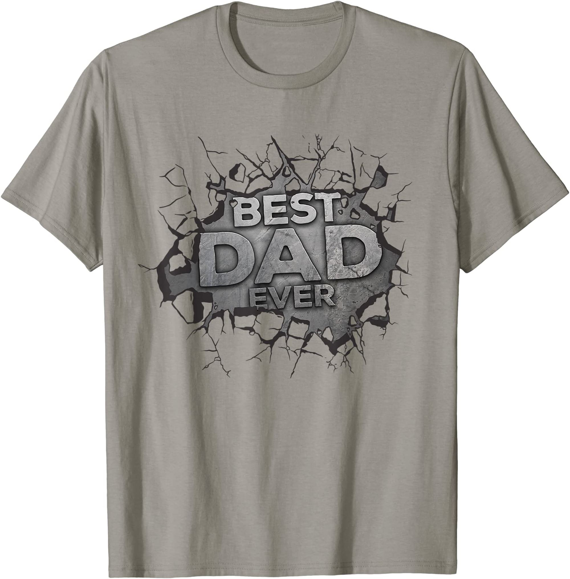Mens Best Dad Ever Father Dada Daddy Fathers Day Gift T-shirt Size Up To 5xl