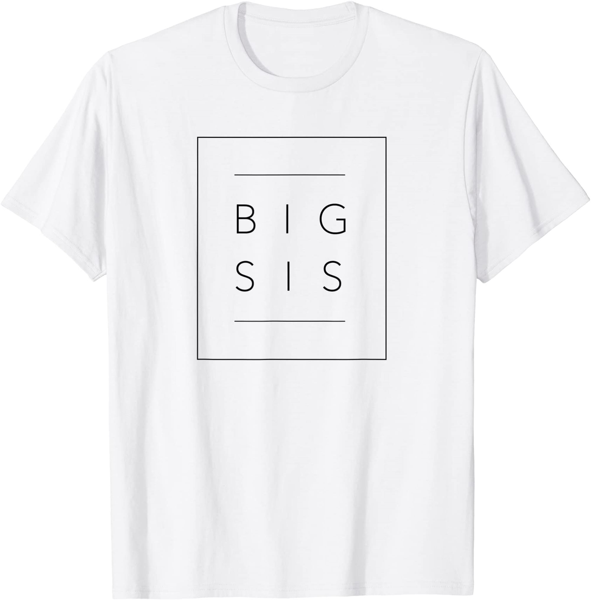 Older Sister Gift Proud New Big Sis T-shirt Full Size Up To 5xl
