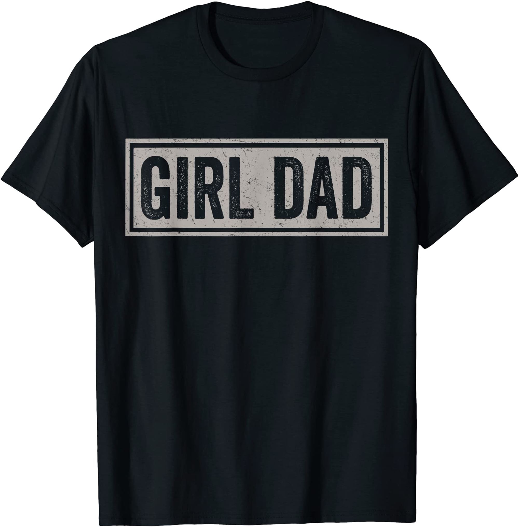 Girl Dad Shirt For Men Vintage Proud Father Of Girl Dad T-shirt Plus Size Up To 5xl