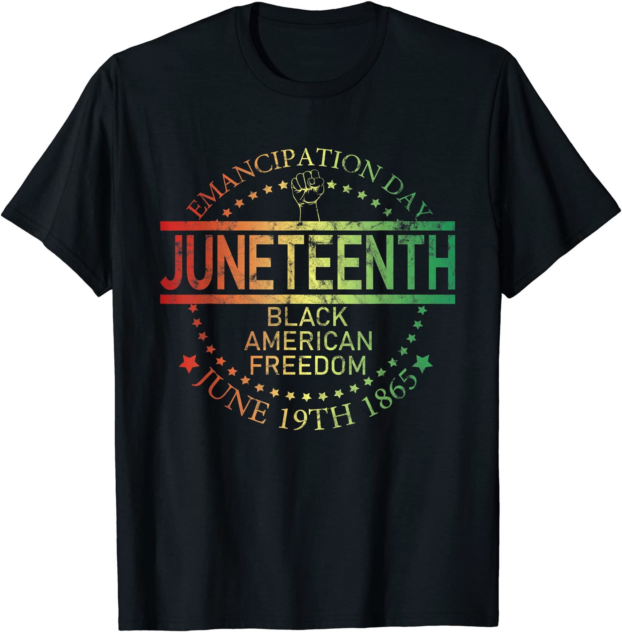 Juneteenth Black African Juneteenth Black History Tee T-shirt Plus Size Up To 5xl