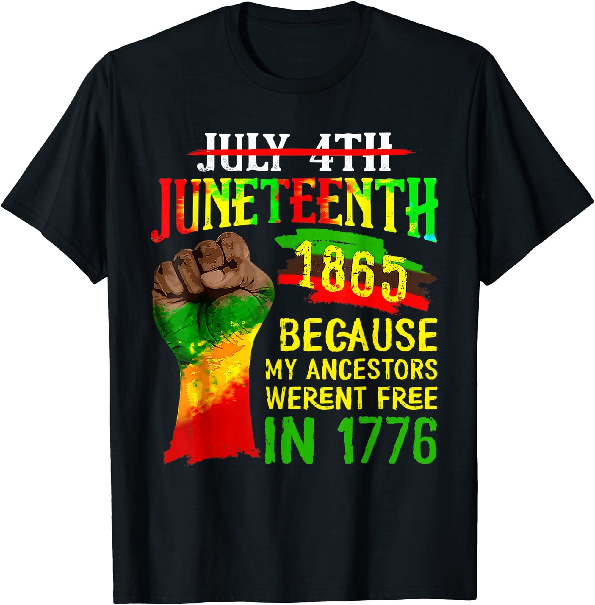 Juneteenth Tshirt Women Juneteenth Shirts For Men Juneteenth T-shirt Size Up To 5xl