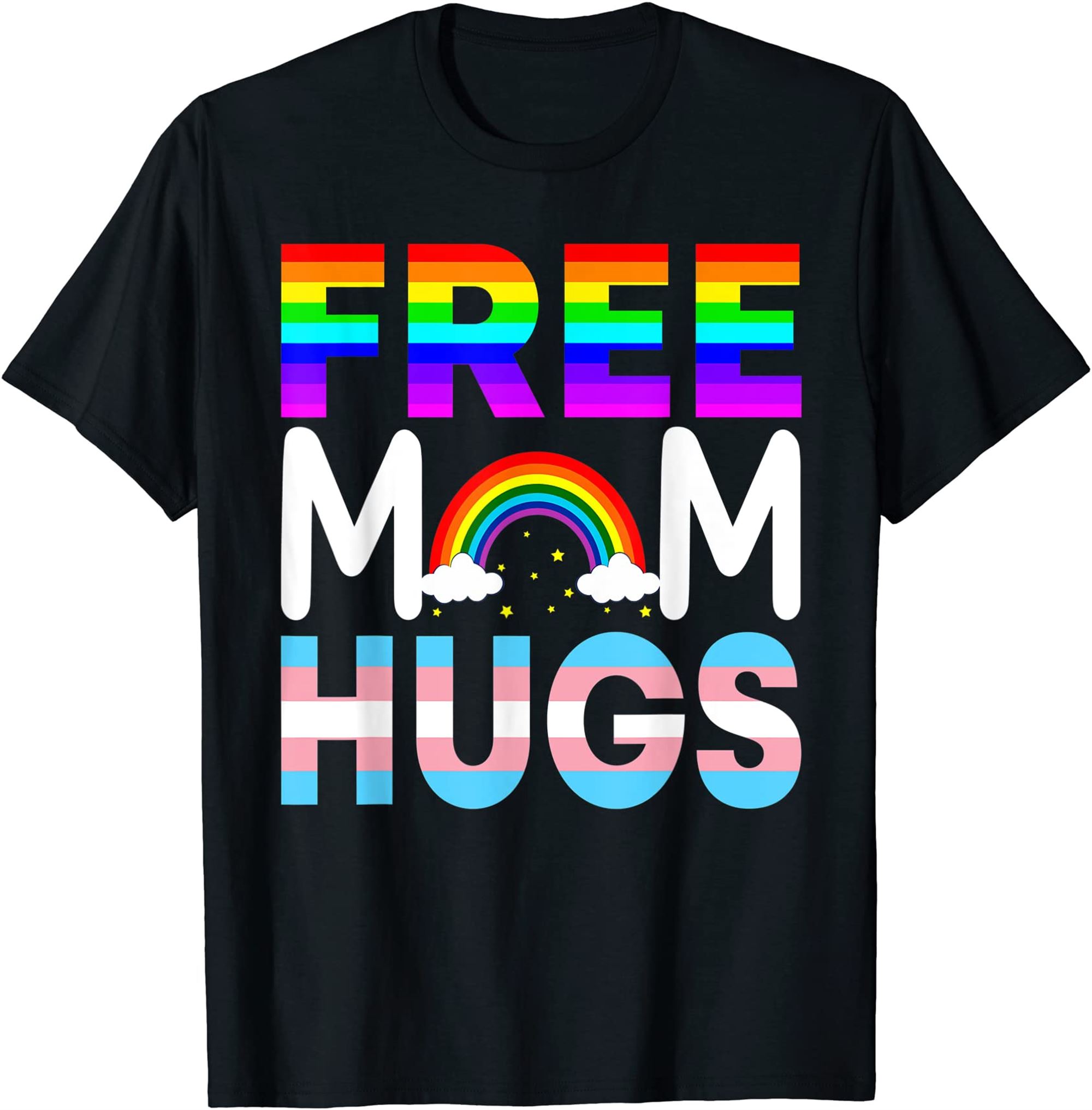 Free Mom Hugs Tshirt Rainbow Lgbt Lesbian Gay Pride Month T Shirt Full Size Up To 5xl 6240