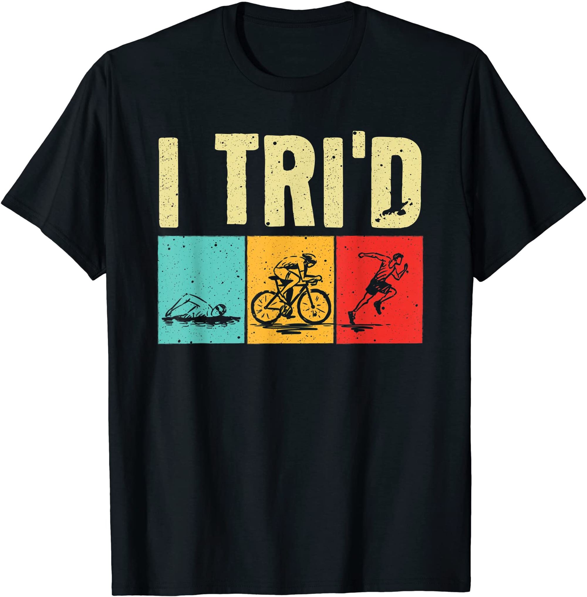 Funny Triathlon For Men Women Cyclist Swimmer Triathletes T-shirt Plus Size Up To 5xl