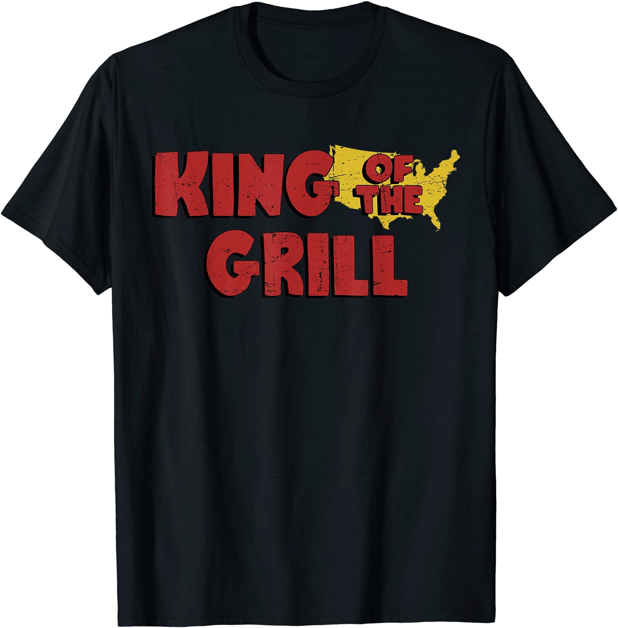King Of The Grill Vintage T-shirt Plus Size Up To 5xl