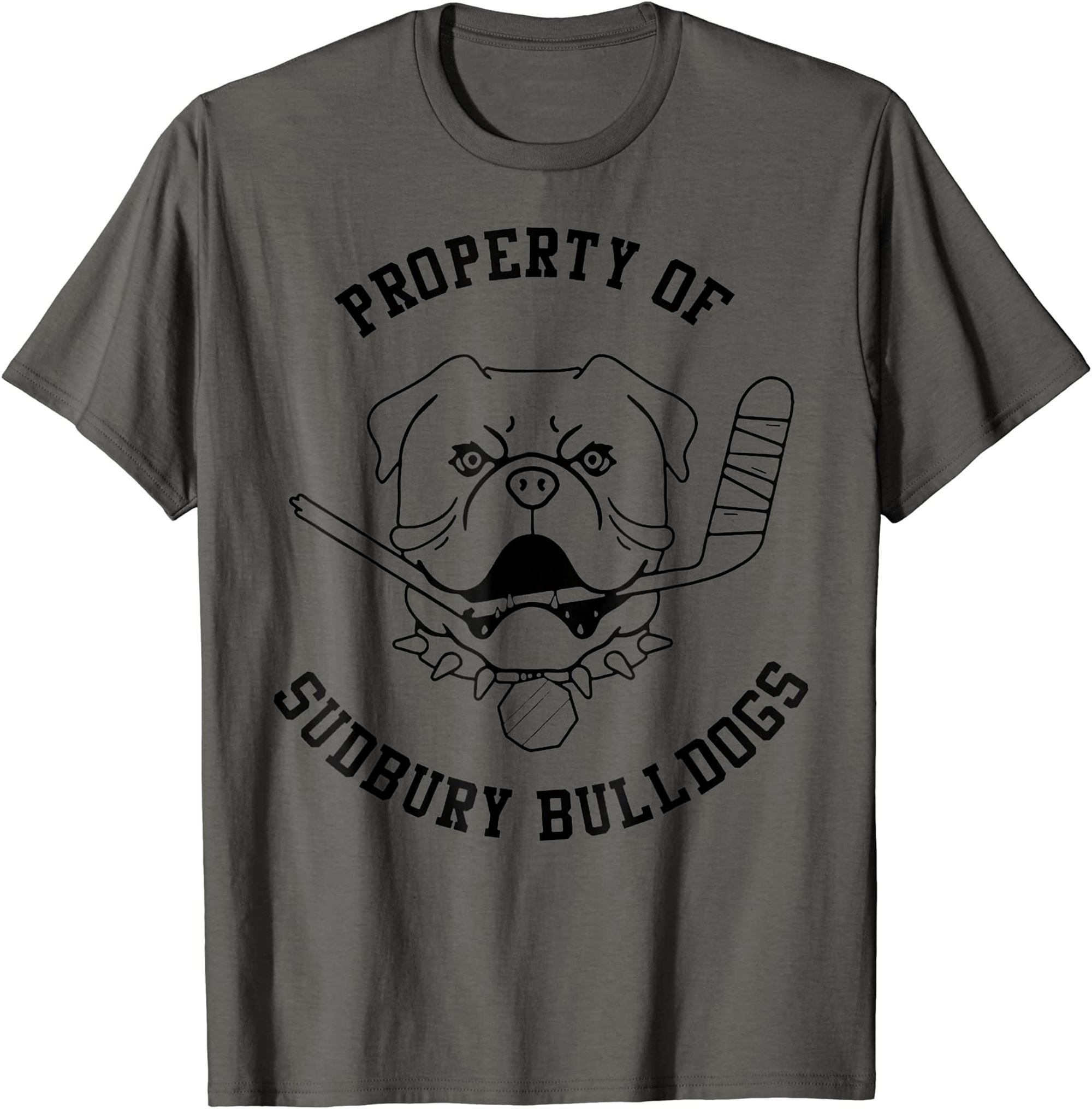 Men Women Property Of Sudbury Bulldog Funny T-shirt Plus Size Up To 5xl