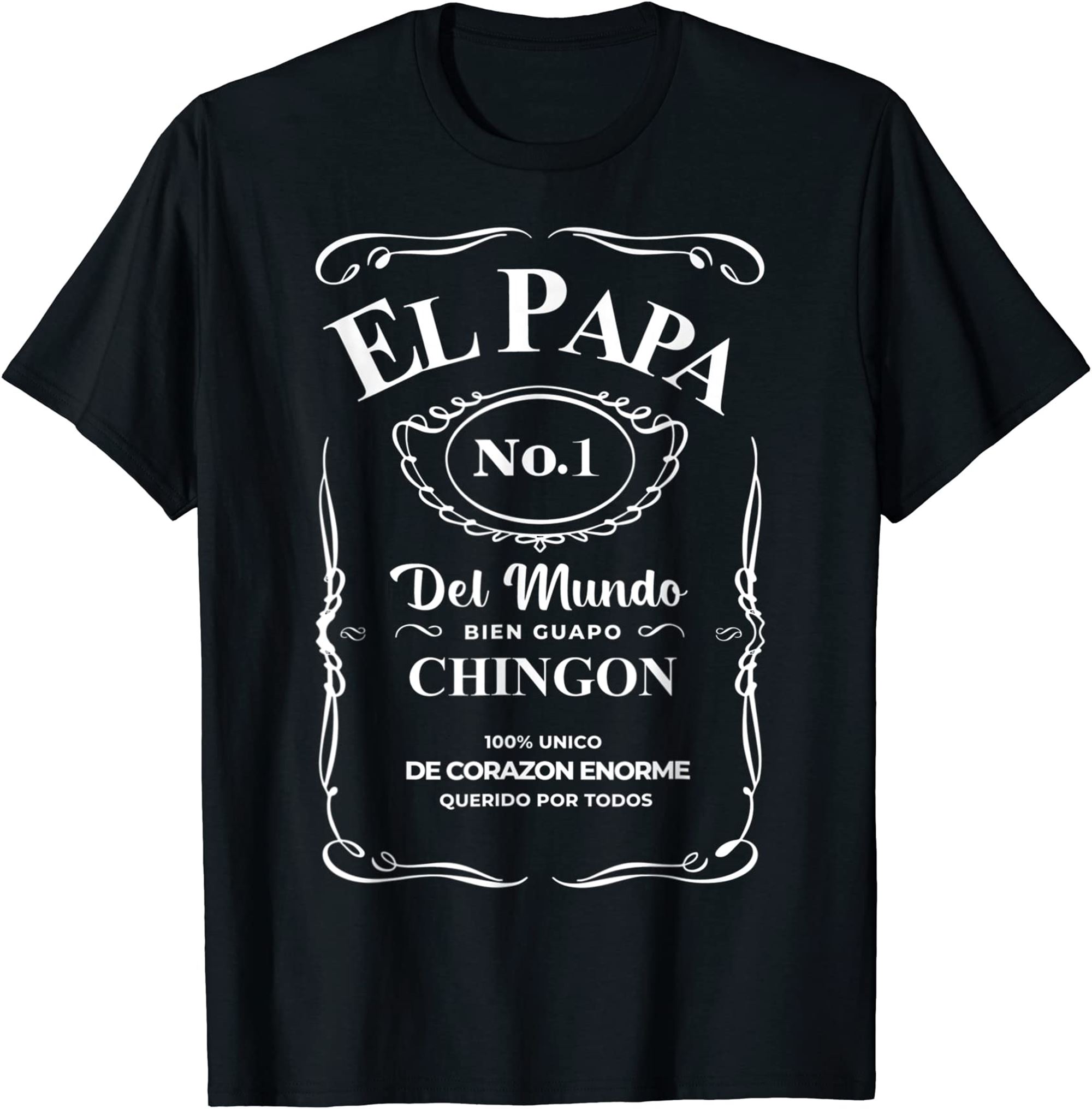 El Abuelo Mas Chingon Funny Mexican Flag Cool Grandpa Regalo T-shirt ...