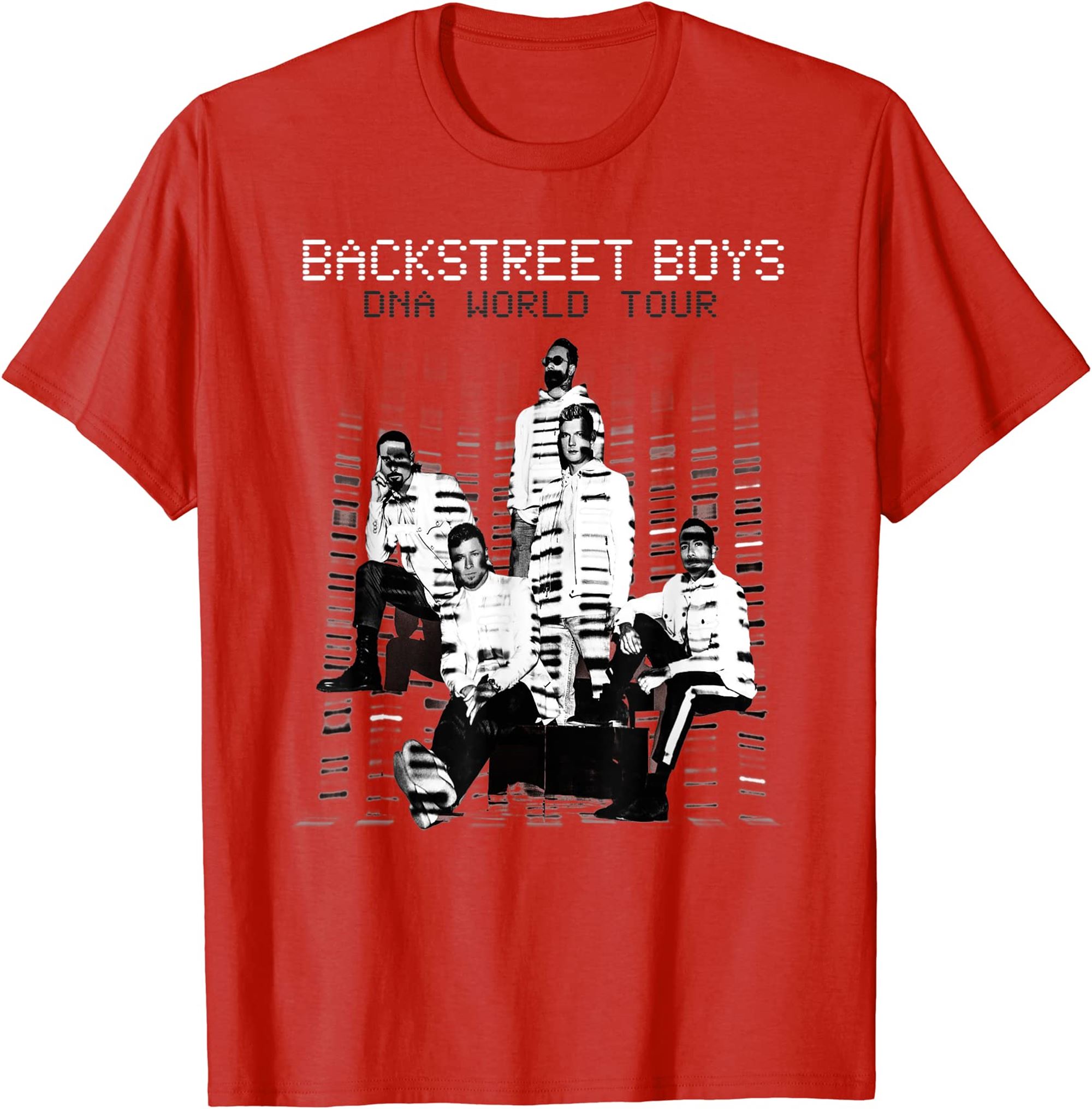 Backstreet Boys Dna Tour 2022 Cityback T-shirt Full Size Up To 5xl