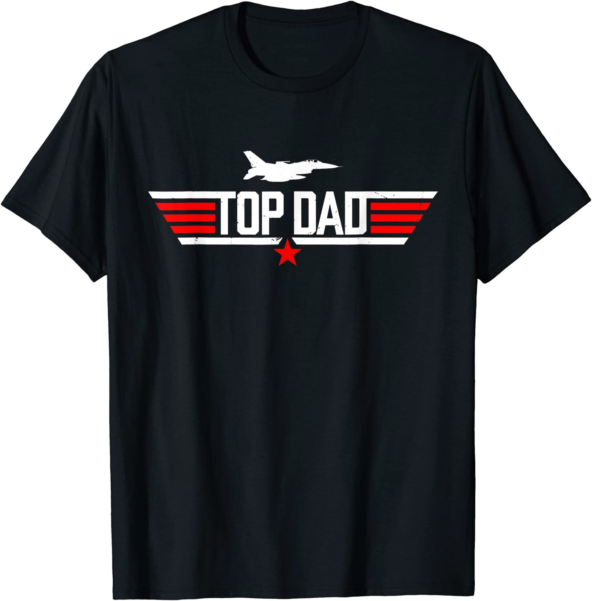 Men Vintage Top Dad Top Movie Gun Jet Fathers Day Birthday T-shirt Plus Size Up To 5xl