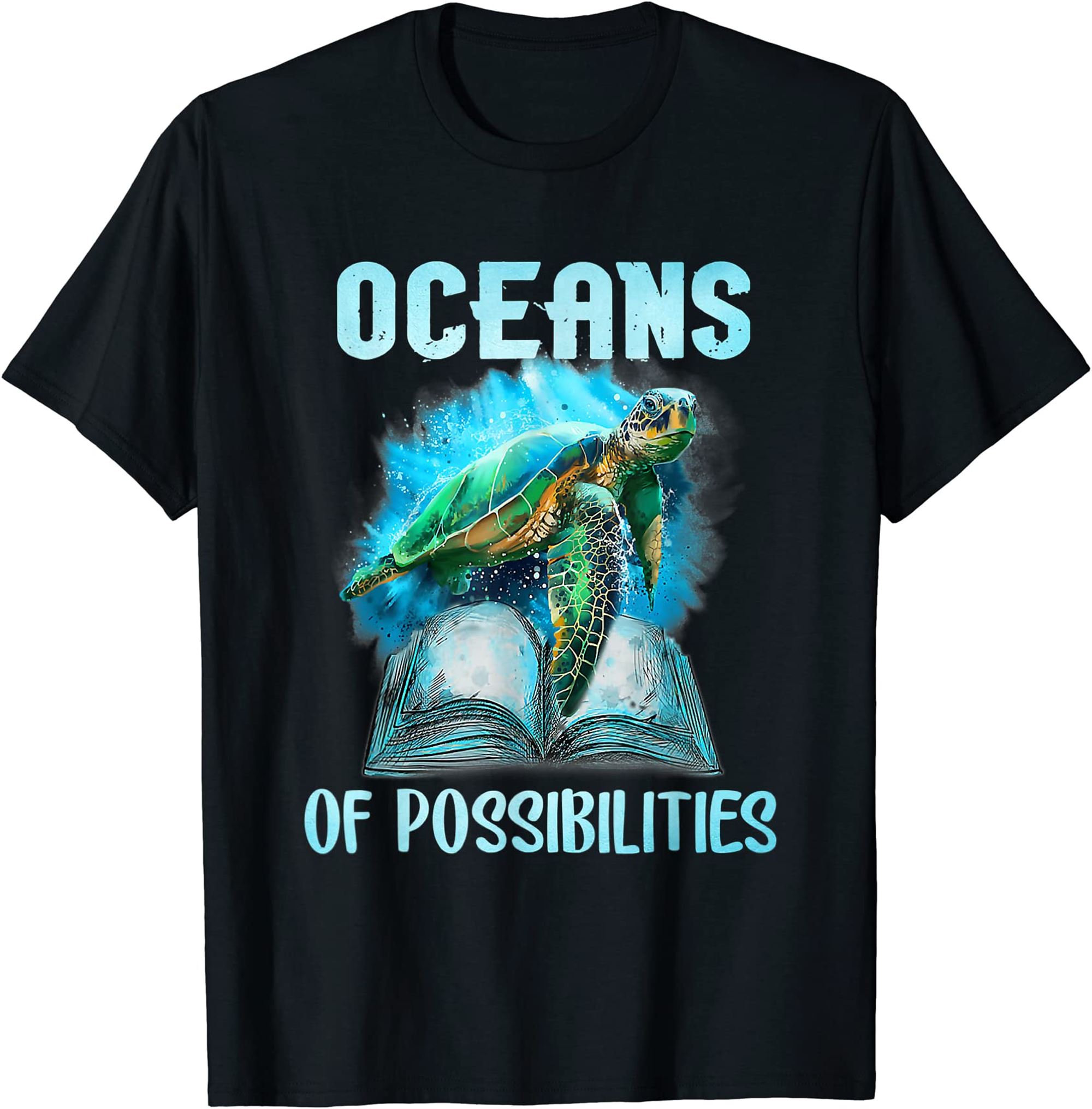 Oceans Of Possibilities Summer Reading 2022 Librarian T-shirt Full Size Up To 5xl