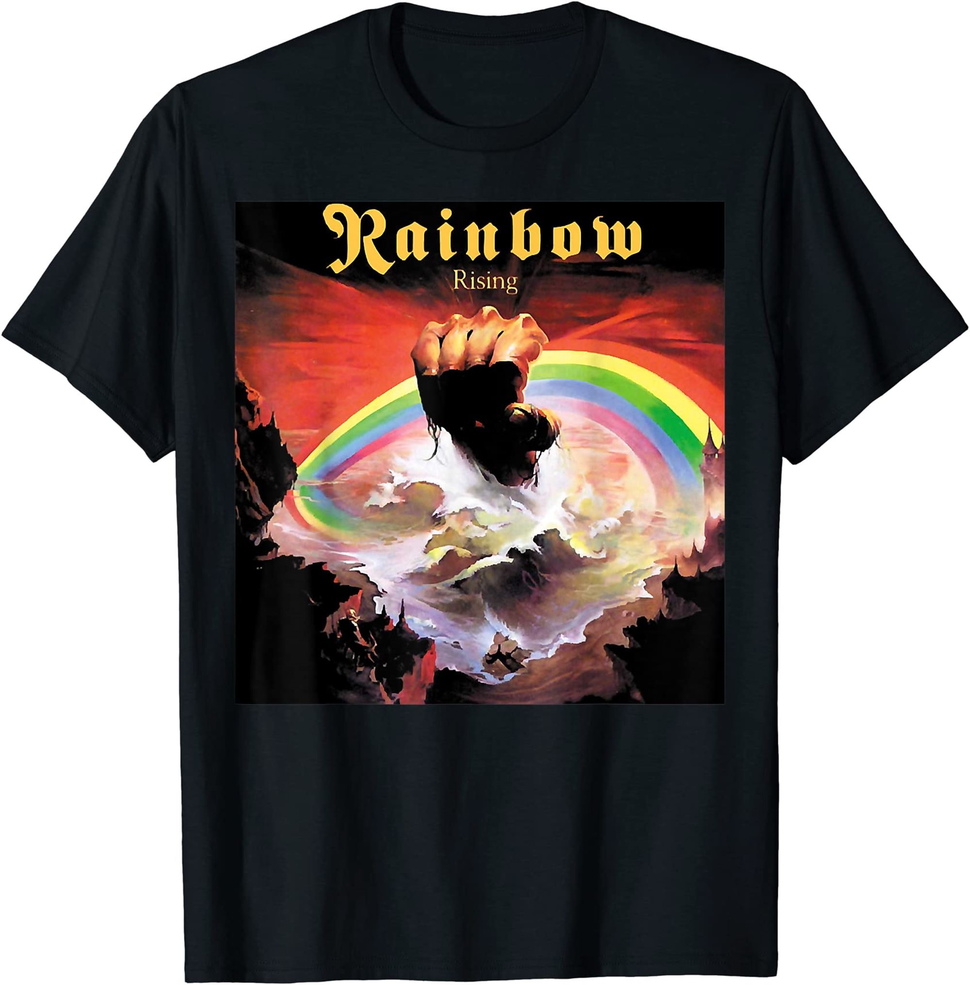 Rainbow Band Rising 2021 Mendagrii T-shirt Size Up To 5xl