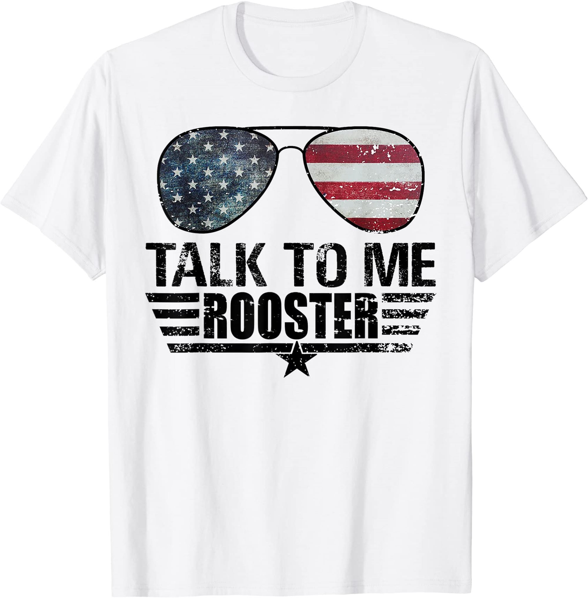 Talk To Me Rooster T-shirt Full Size Up To 5xl