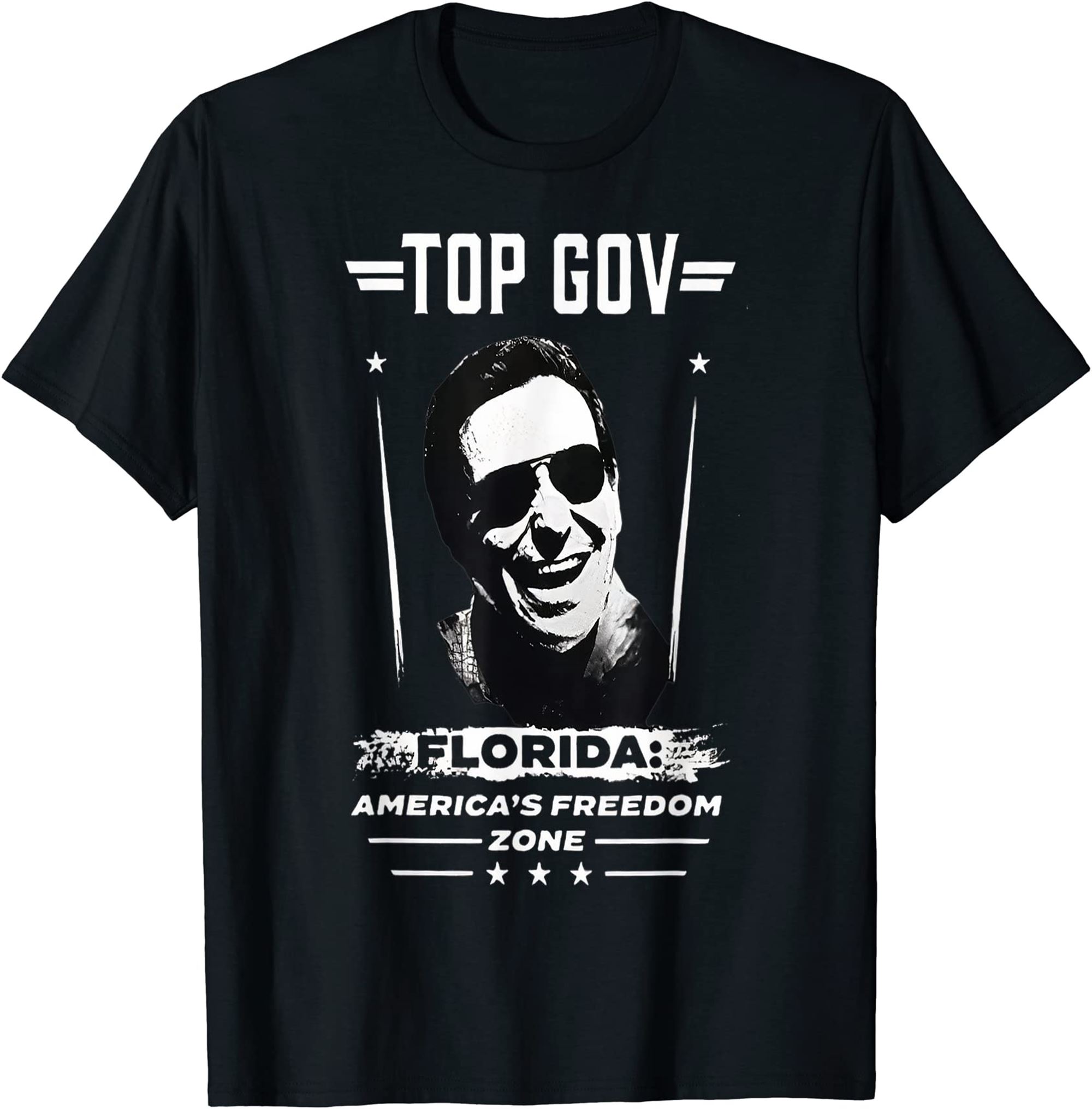 Top Gov Ron Desantis Top Gov T-shirt Full Size Up To 5xl