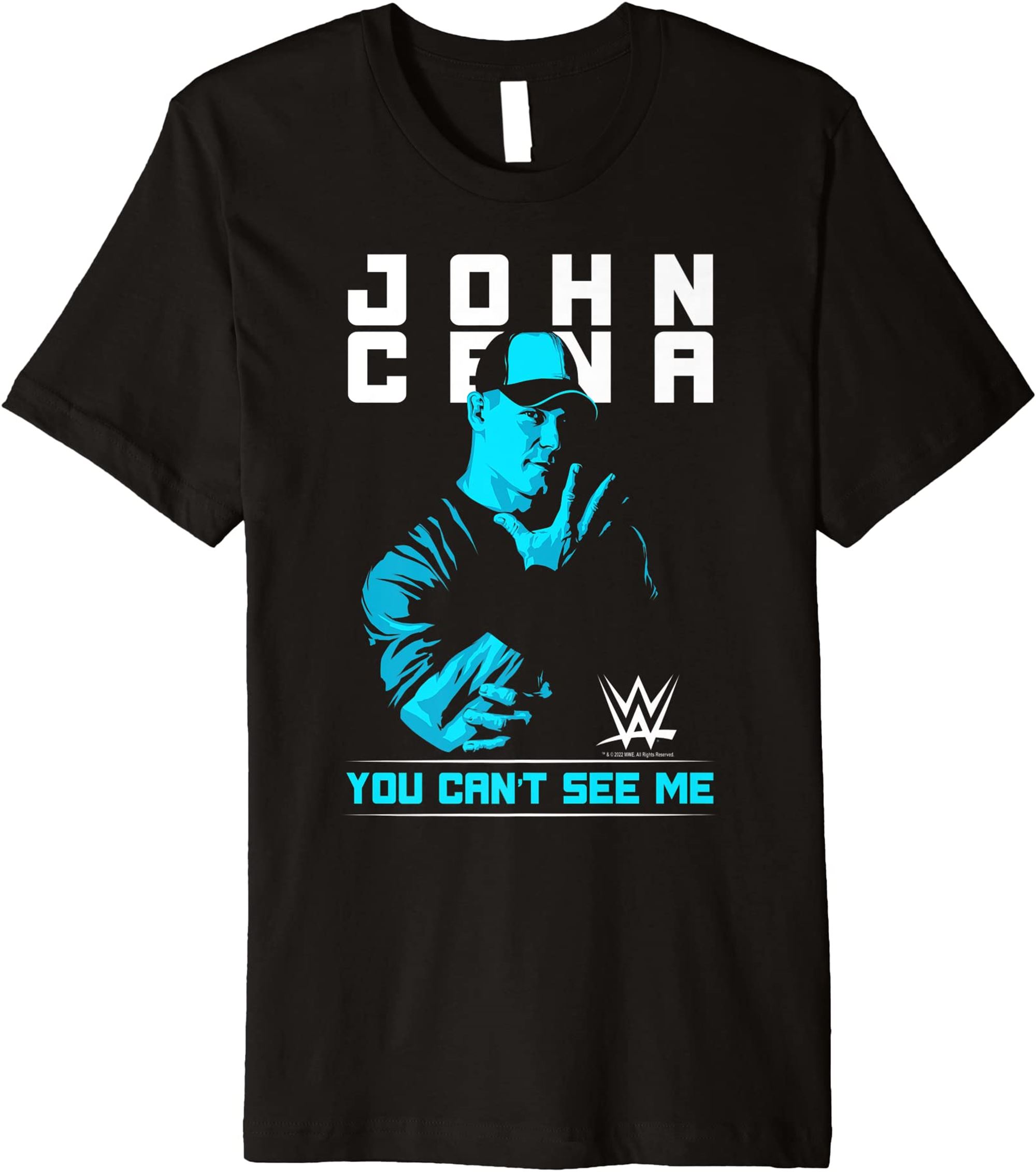 Wwe John Cena You Cant See Me Premium T-shirt Full Size Up To 5xl