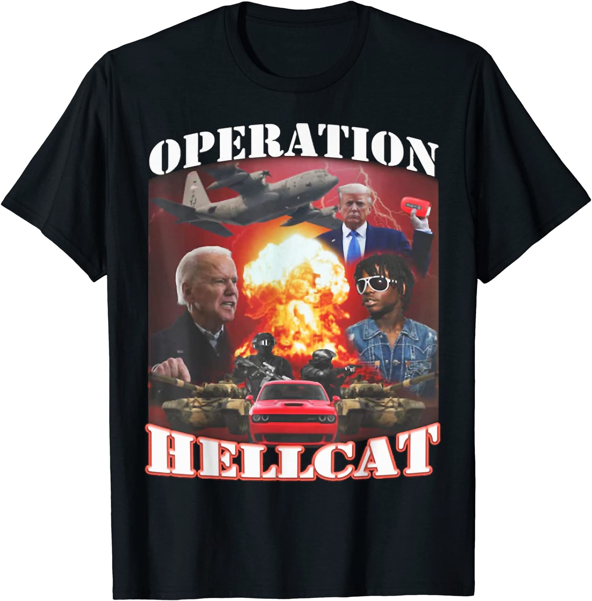 Operation Hellcat Anti Biden Proud Ultra Maga King 2024 T-shirt Full Size Up To 5xl