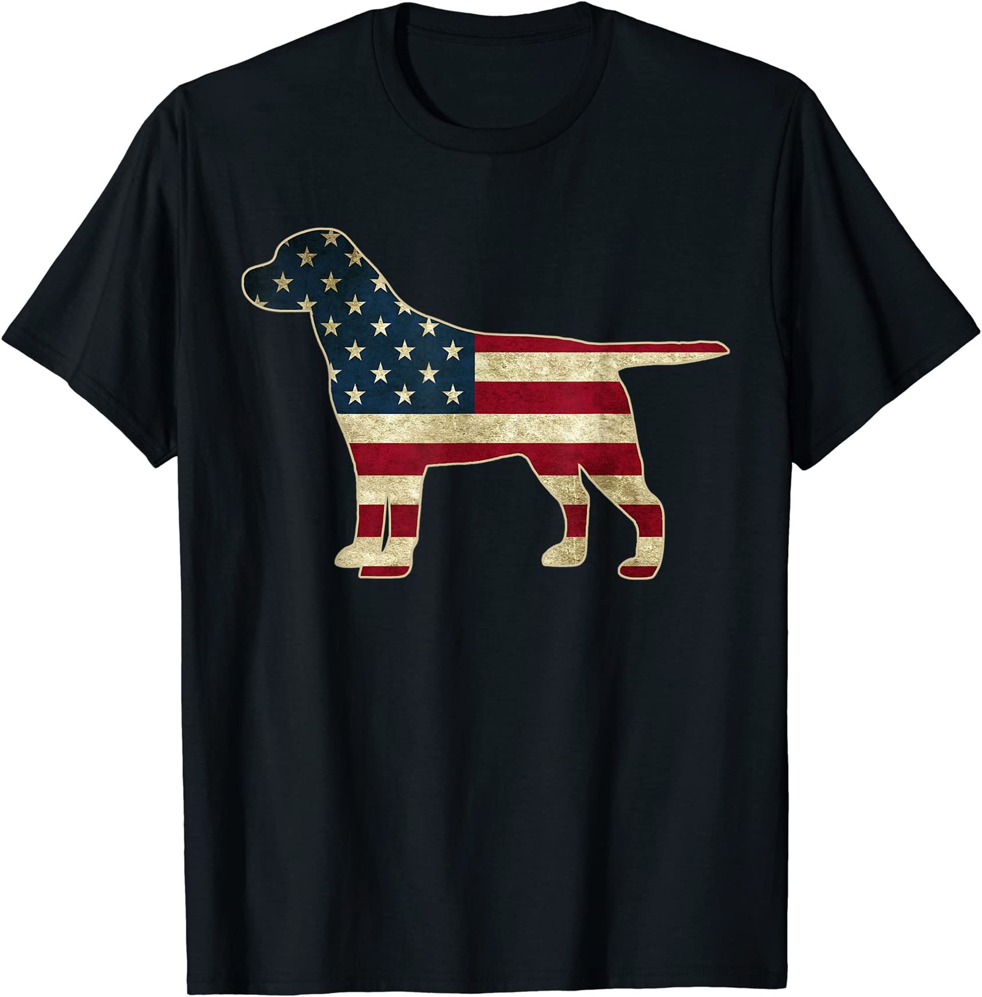 Patriotic Golden Retriever 4th Of July Usa Flag Dog Lover T-shirt Size Up To 5xl