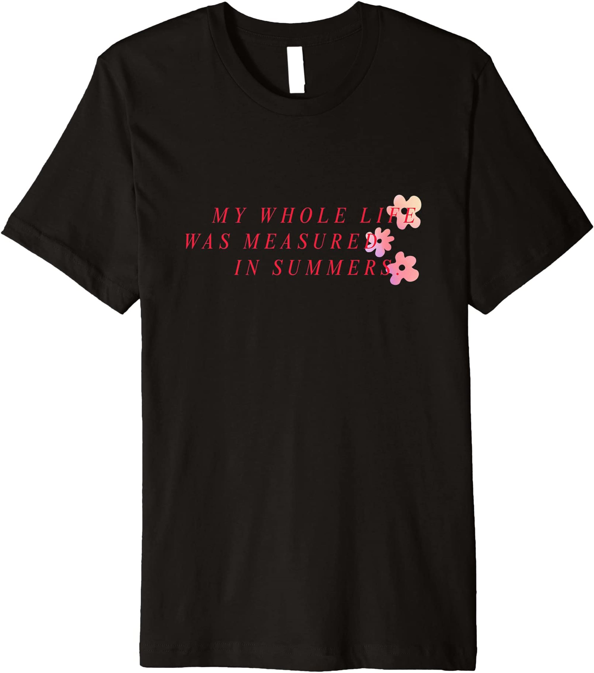 The Summer I Turned Pretty Daisy Text Premium T-shirt Plus Size Up To 5xl