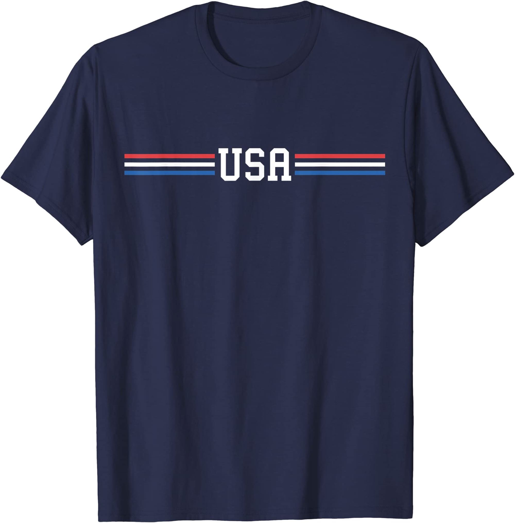 Usa Shirt Women Men Kids Cute Patriotic American 4th Of July T-shirt Plus Size Up To 5xl