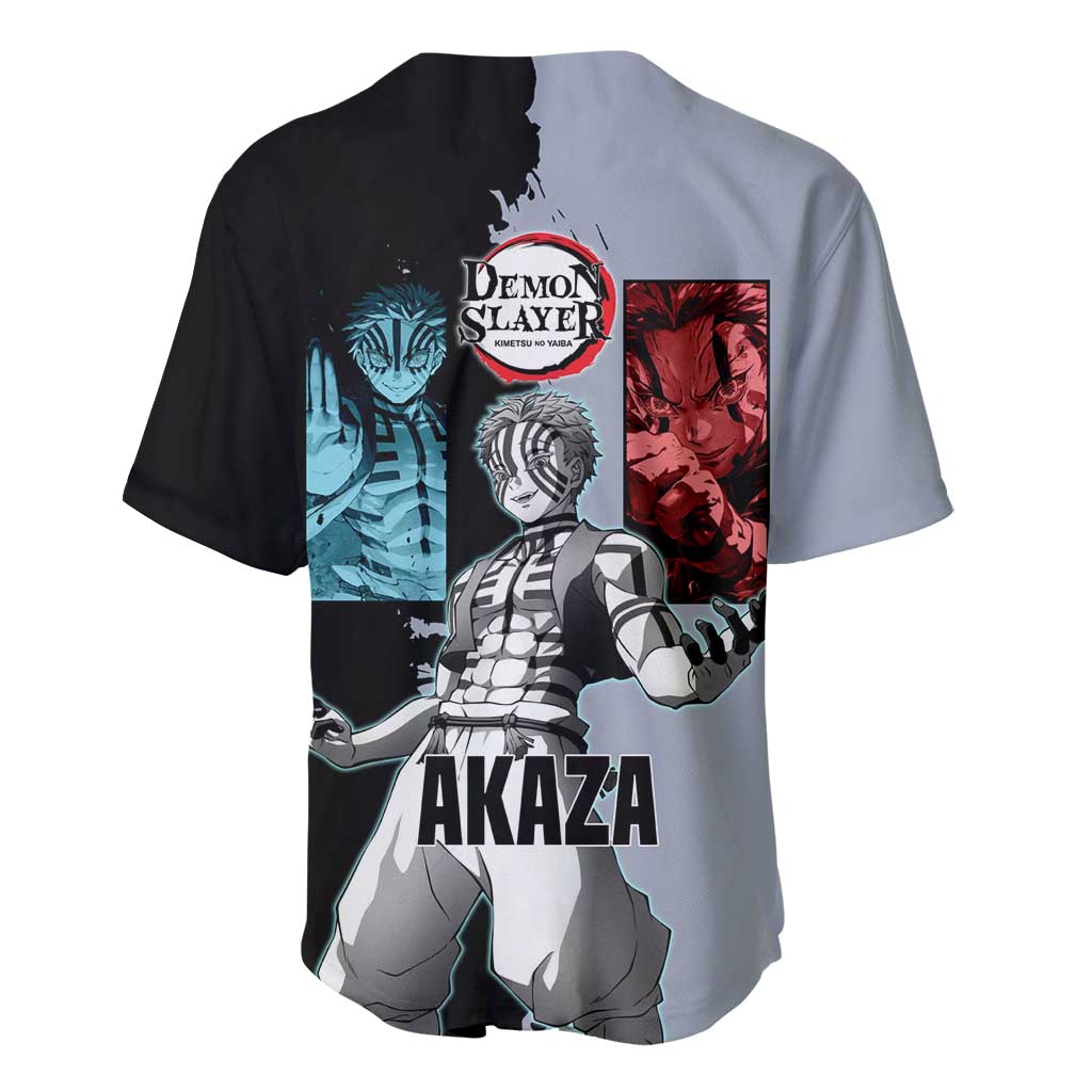 Akaza Split Color Martial Baseball Jersey Akaza Split Color Martial Baseball Jersey