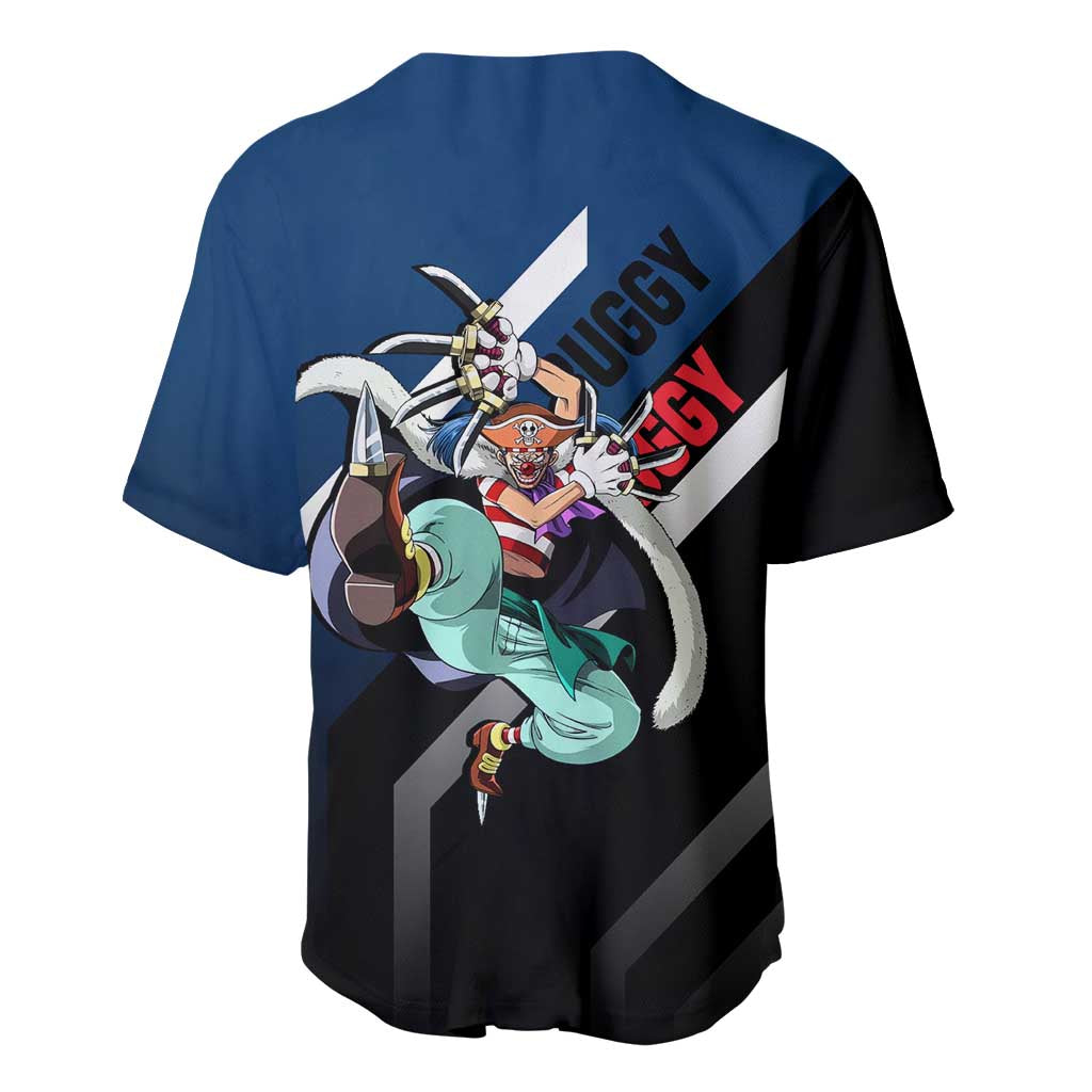 Buggy Clown Pirate Colorful Baseball Jersey Buggy Clown Pirate Colorful Baseball Jersey