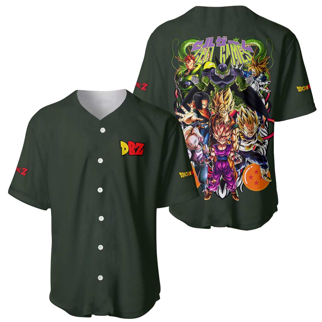 Cell Games Japan Baseball Jersey Cell Games Japan Baseball Jersey