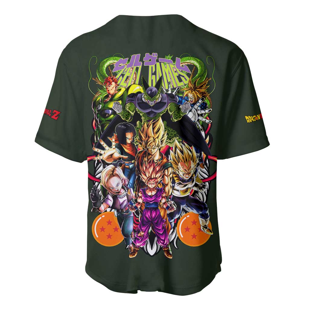 Cell Games Japan Baseball Jersey Cell Games Japan Baseball Jersey