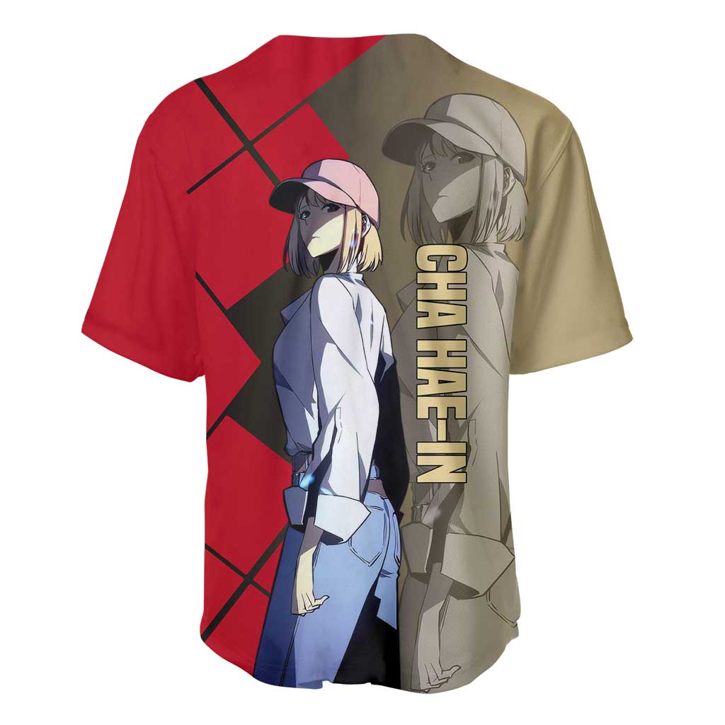 Cha Hae-in Combat Intense Baseball Jersey Cha Hae-in Combat Intense Baseball Jersey