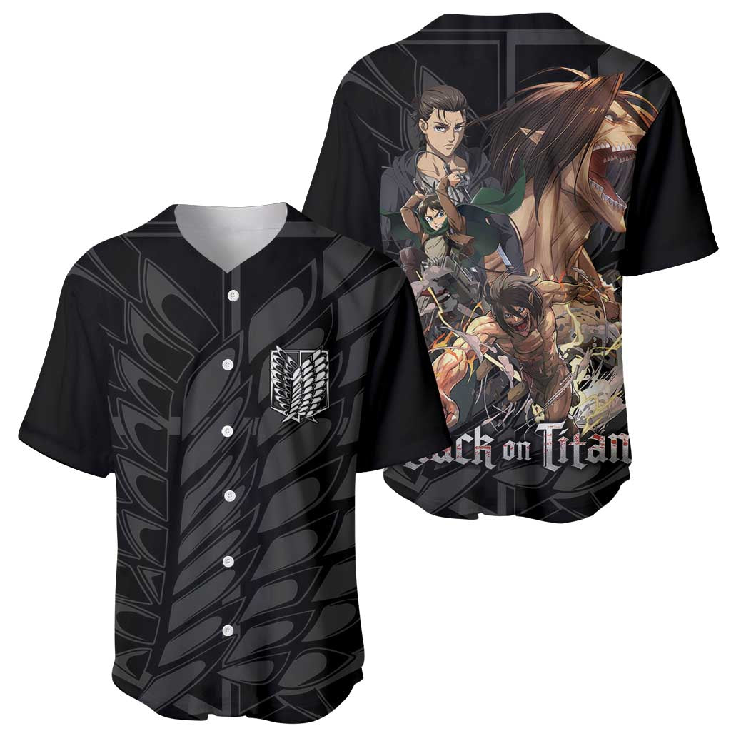 Eren Yeager Baseball Jersey Eren Yeager Baseball Jersey
