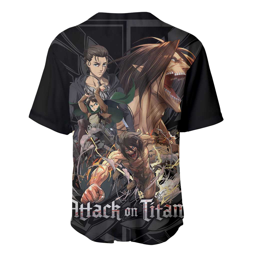 Eren Yeager Baseball Jersey Eren Yeager Baseball Jersey