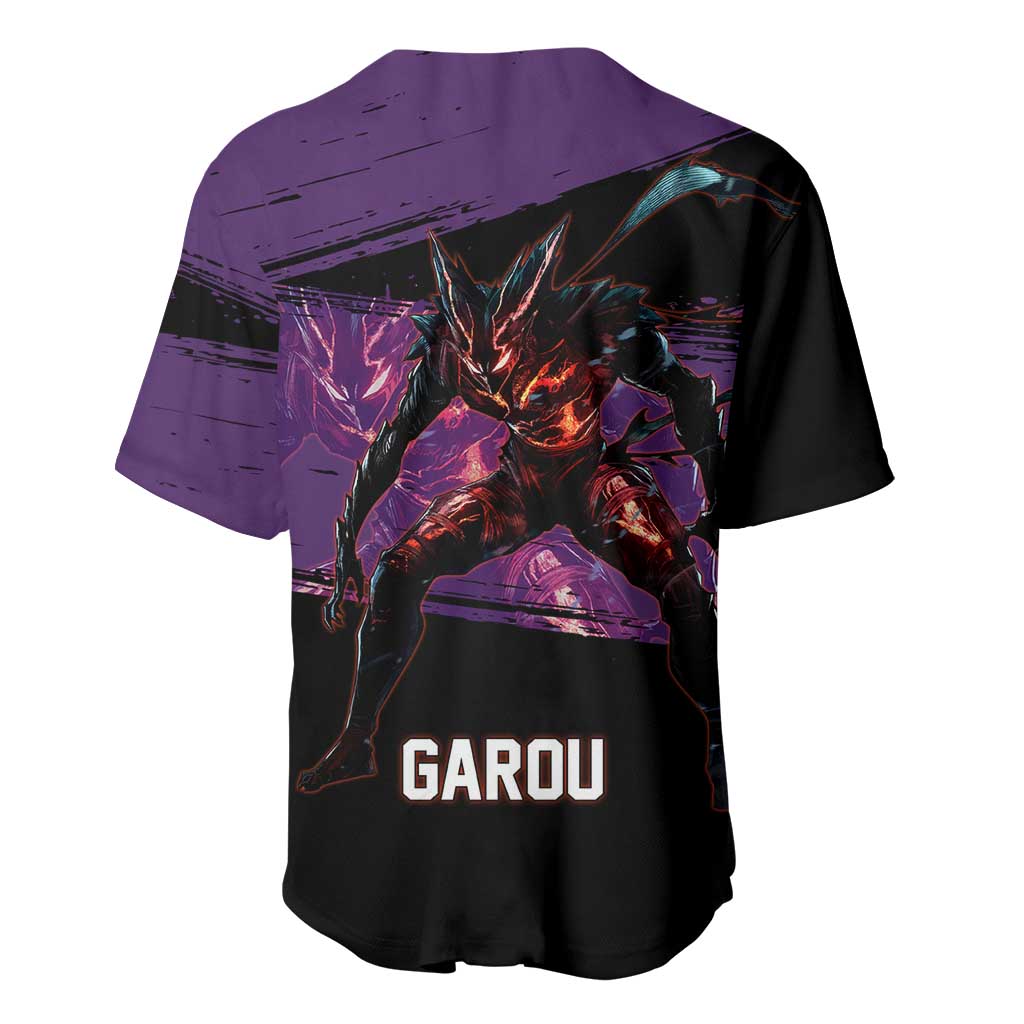 Garou One Hero Monster Forms Baseball Jersey Garou One Hero Monster Forms Baseball Jersey