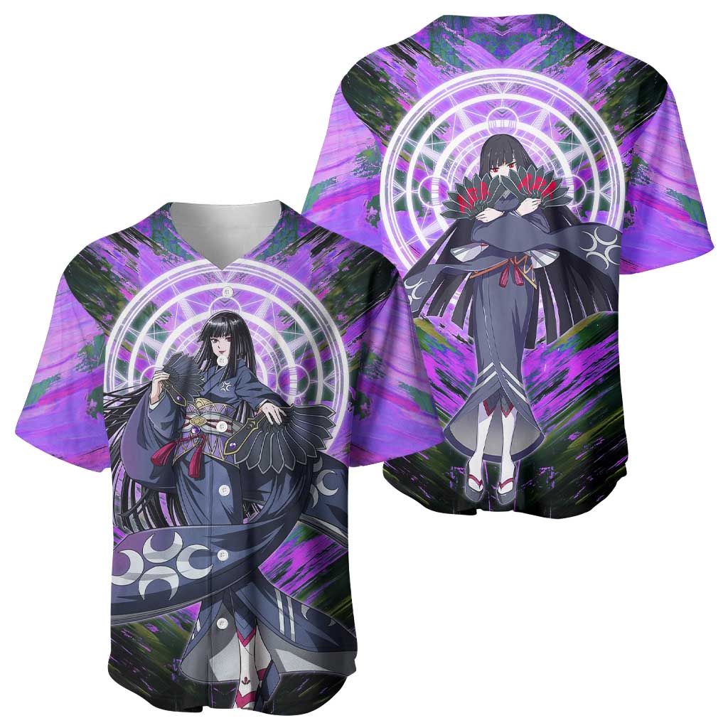 Glass The Elegant Battle Kimono Baseball Jersey Glass The Elegant Battle Kimono Baseball Jersey