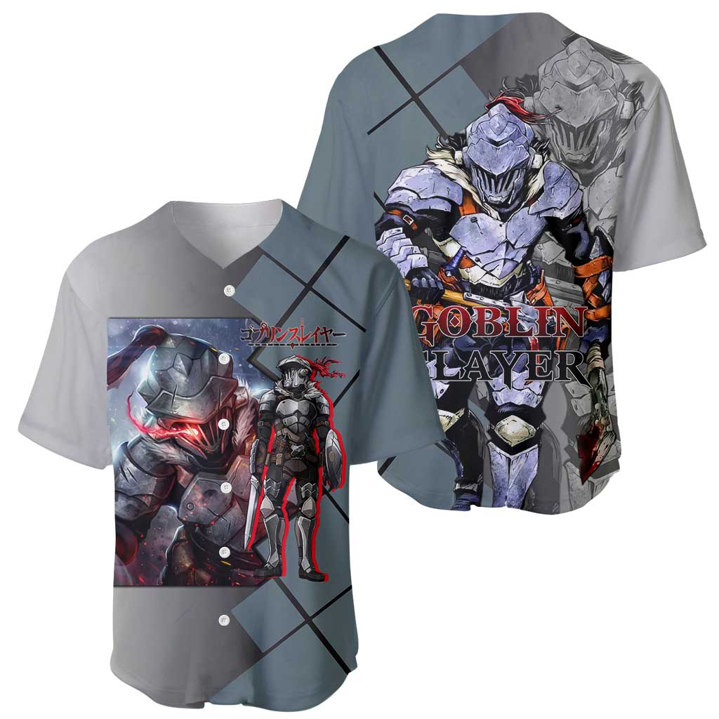 Goblin Slayer Armor Clad Battle Baseball Jersey Goblin Slayer Armor Clad Battle Baseball Jersey