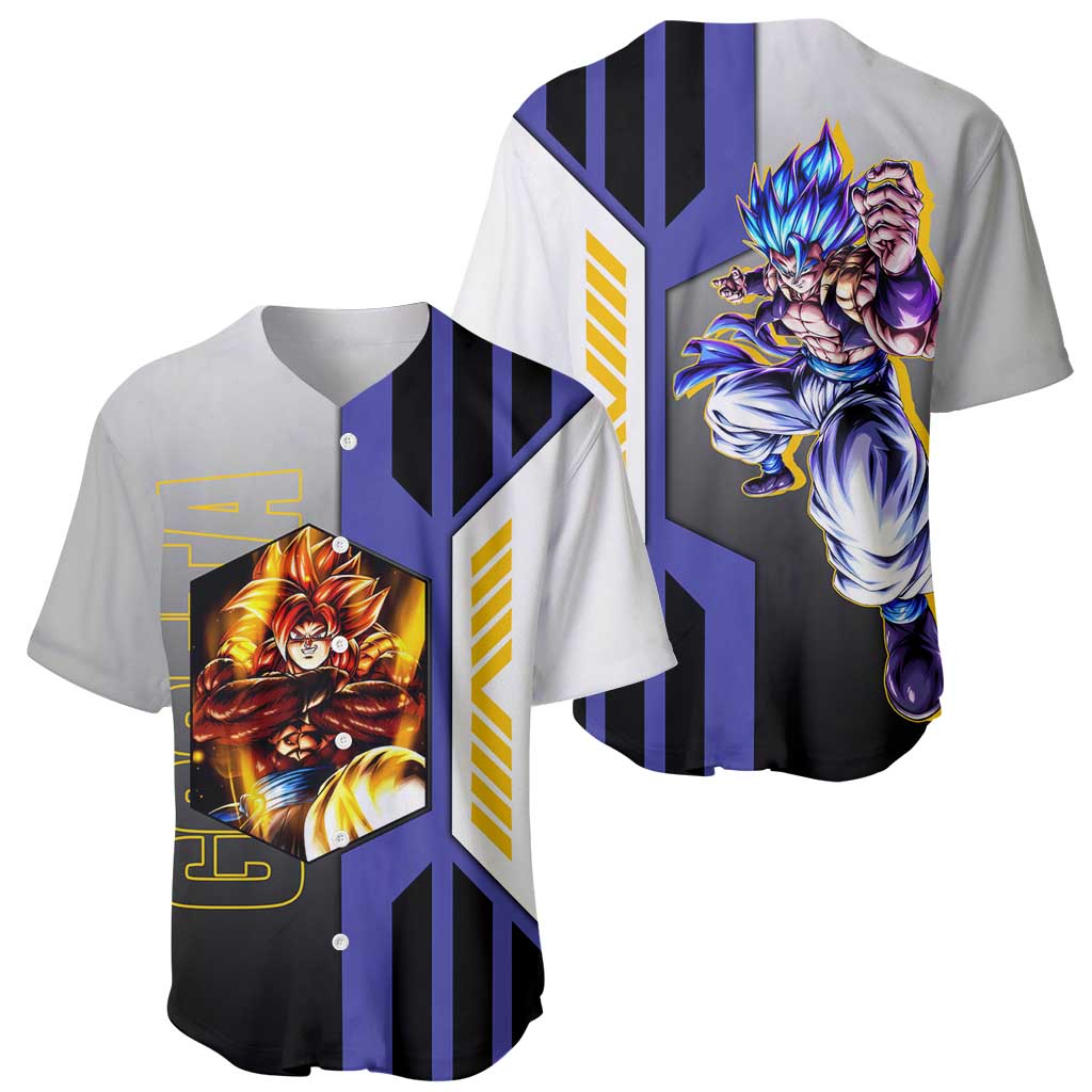 Gogeta Super Saiyan Blue Baseball Jersey Gogeta Super Saiyan Blue Baseball Jersey