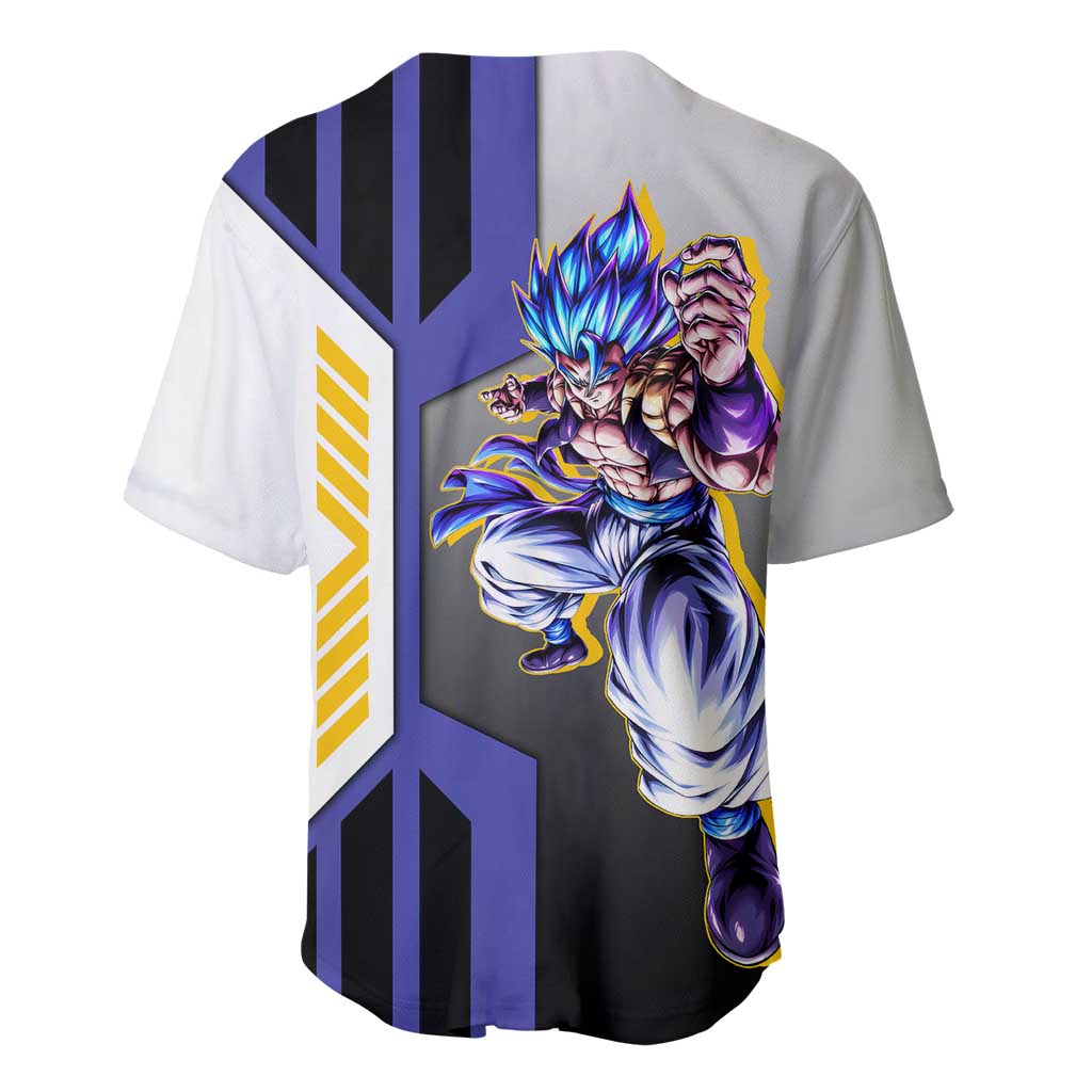 Gogeta Super Saiyan Blue Baseball Jersey Gogeta Super Saiyan Blue Baseball Jersey