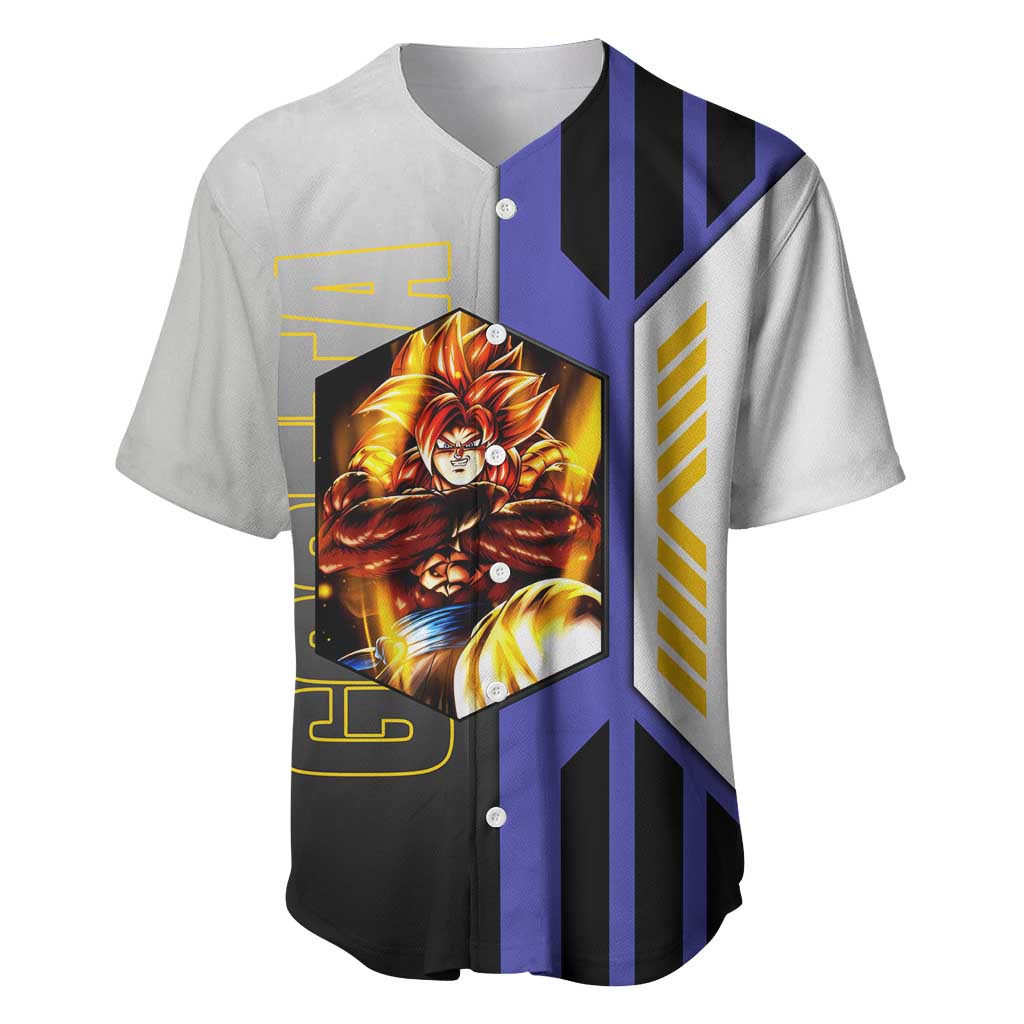 Gogeta Super Saiyan Blue Baseball Jersey Gogeta Super Saiyan Blue Baseball Jersey