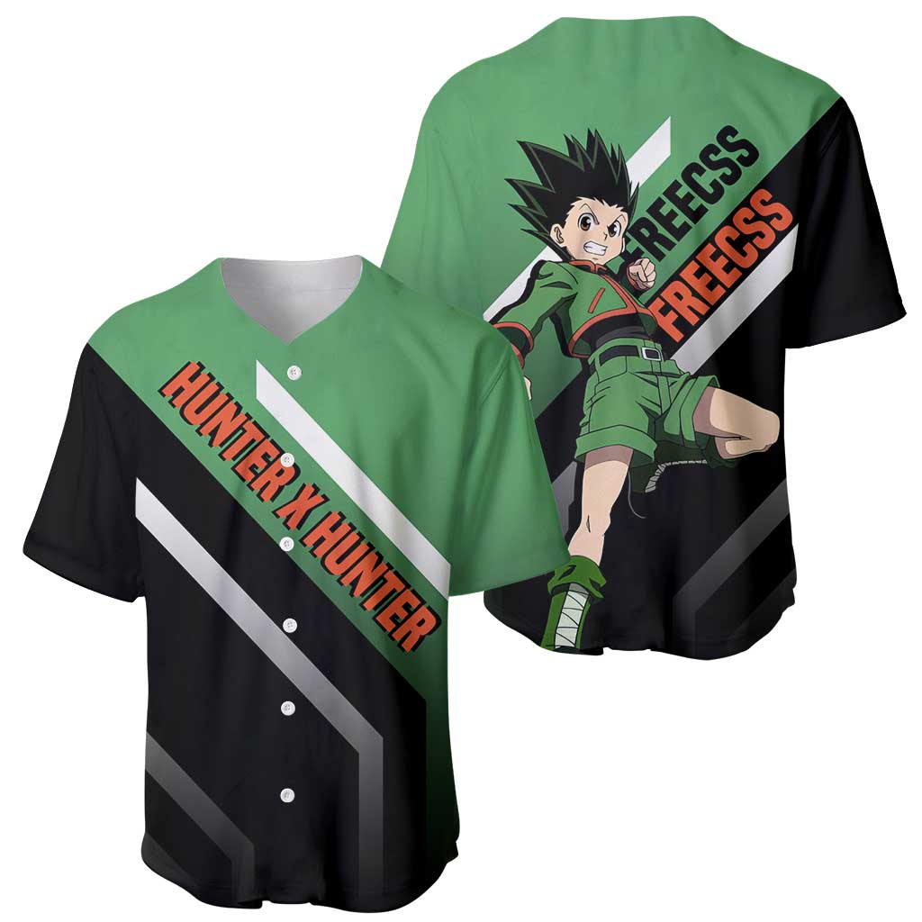 Gon Freecss Green Outfit Adventure-ready Baseball Jersey Gon Freecss Green Outfit Adventure-ready Baseball Jersey